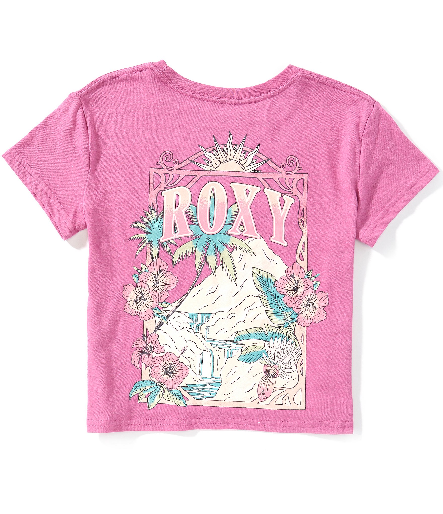 Roxy Big Girls Short Sleeve Peak Blossom Tee