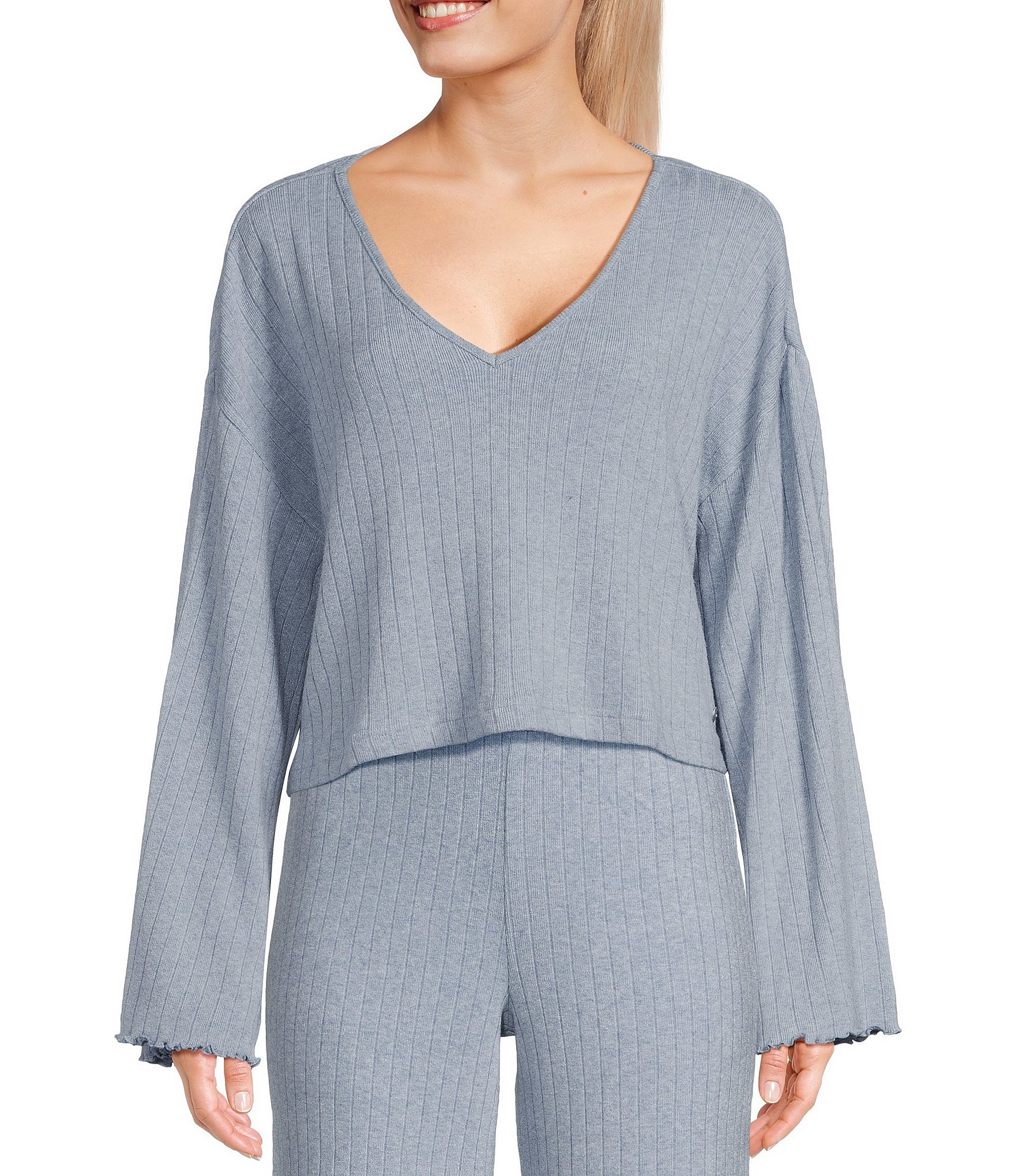 ☆関税込☆CITYBREEZE★WOOL TENCEL LINE POINT LAYERED TOP SET W's Waffleloft Long Sleeve – Janji