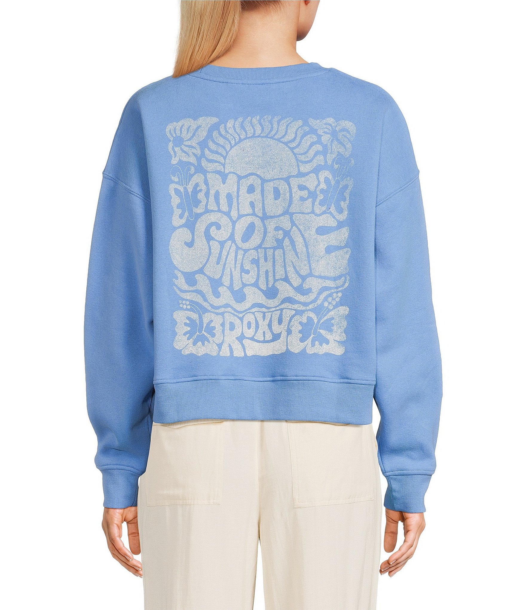 Roxy Marina Long Sleeve Fleece Sweatshirt