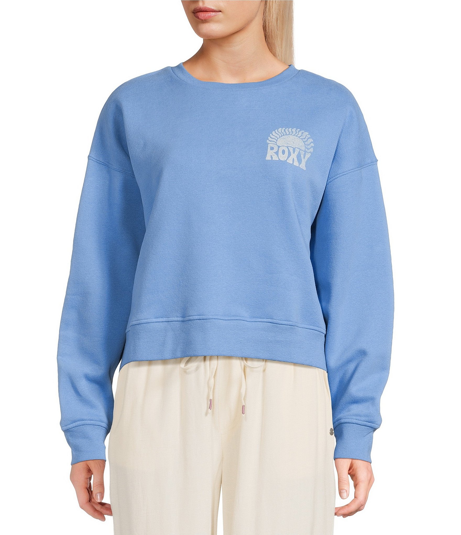 Roxy Marina Long Sleeve Fleece Sweatshirt