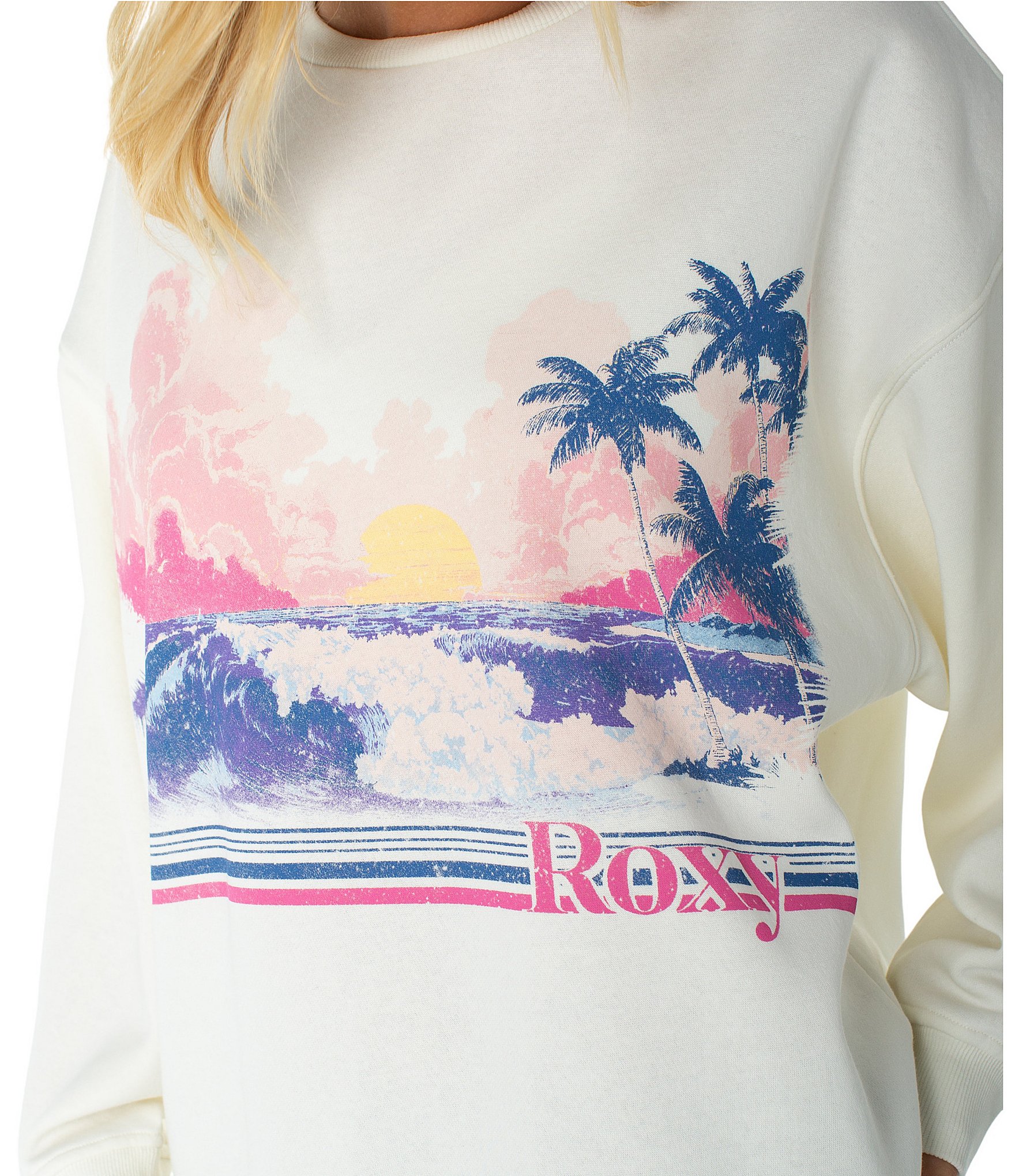 Roxy Morning Long Sleeve Morning Stroll Pullover
