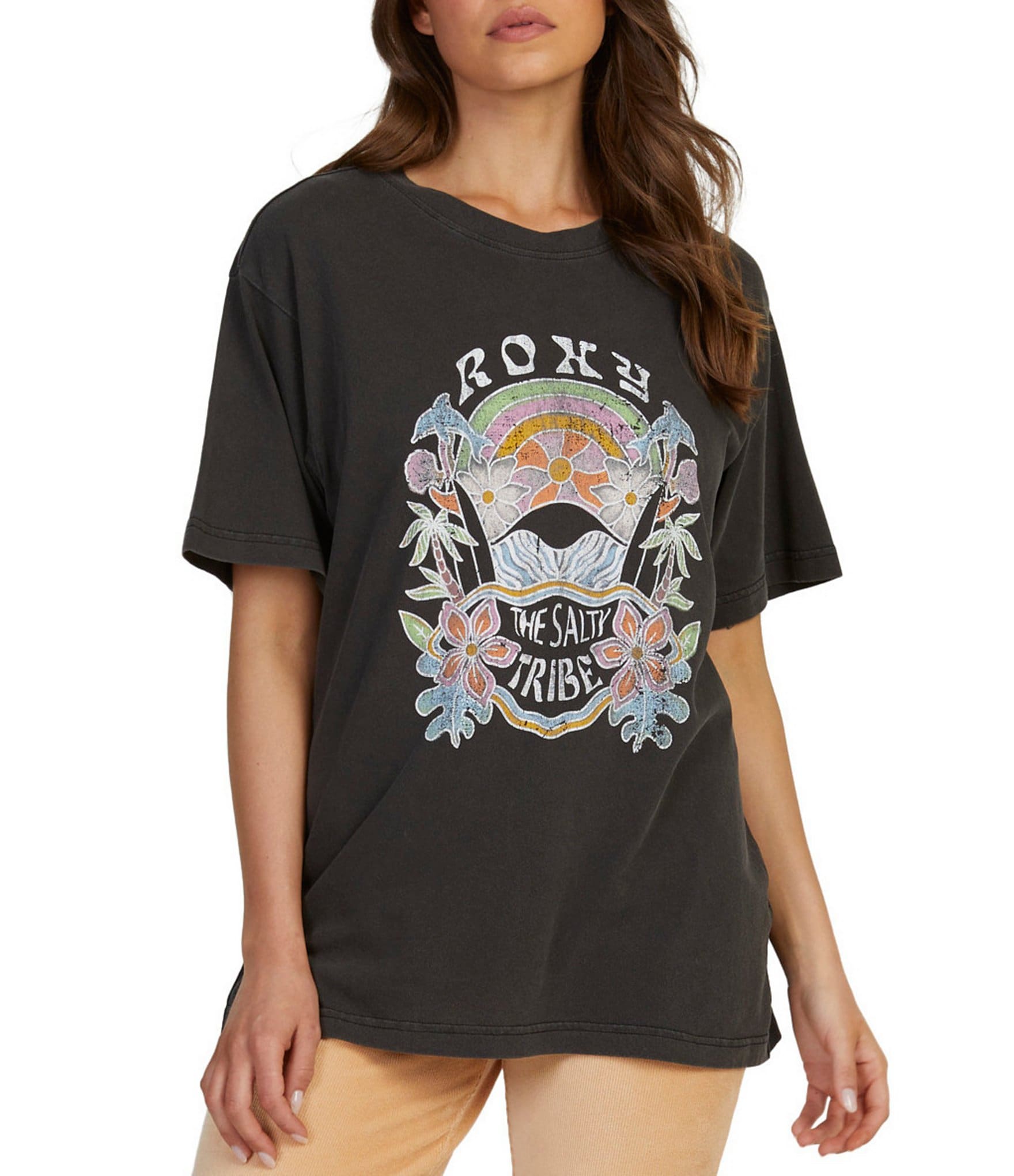 Roxy Salty Tribe Graphic T-Shirt | Dillard's