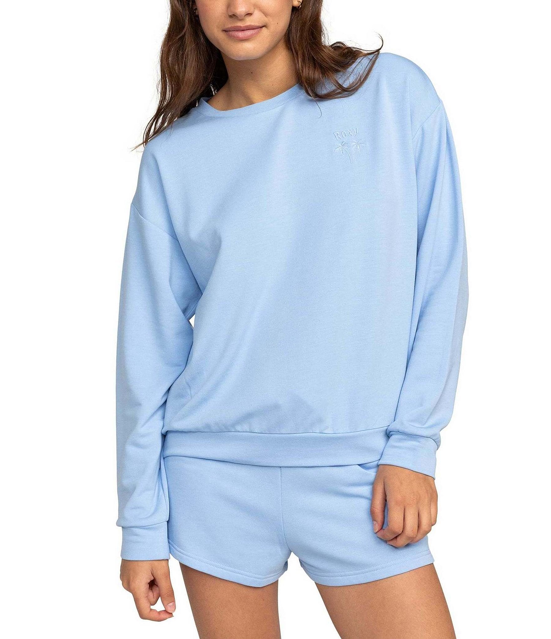 MASRIN Womens Crewneck Sweatshirt,Fall Clothing for Women Long Sleeve,  Women's Oversized Crewneck Graphic Sweatshirts Casual Loose Pullover Tops