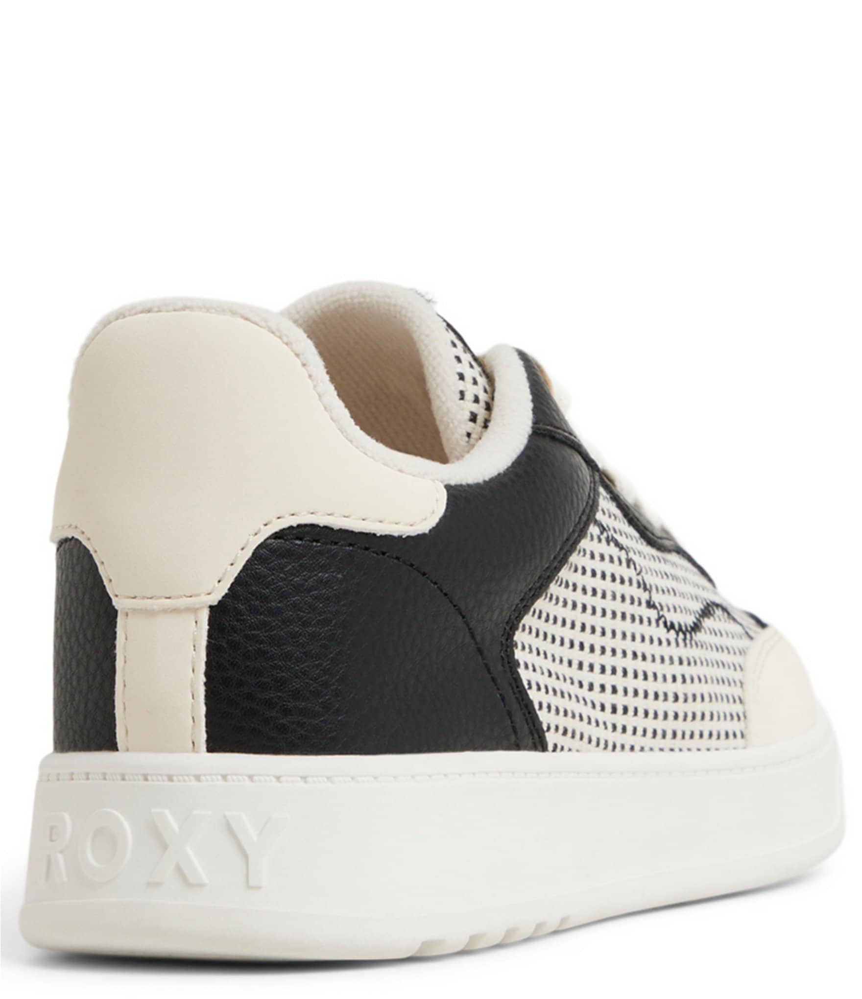 Roxy Vivianne Woven Textile Lace Up Sneakers