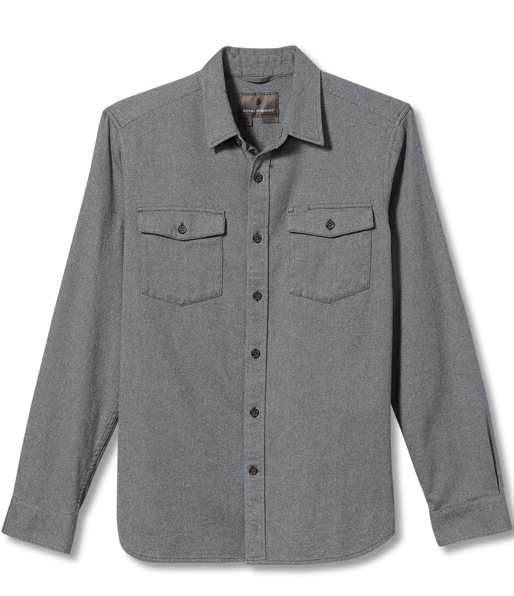 Royal Robbins Bristol Twill Organic Cotton Long-Sleeve Woven Shirt ...