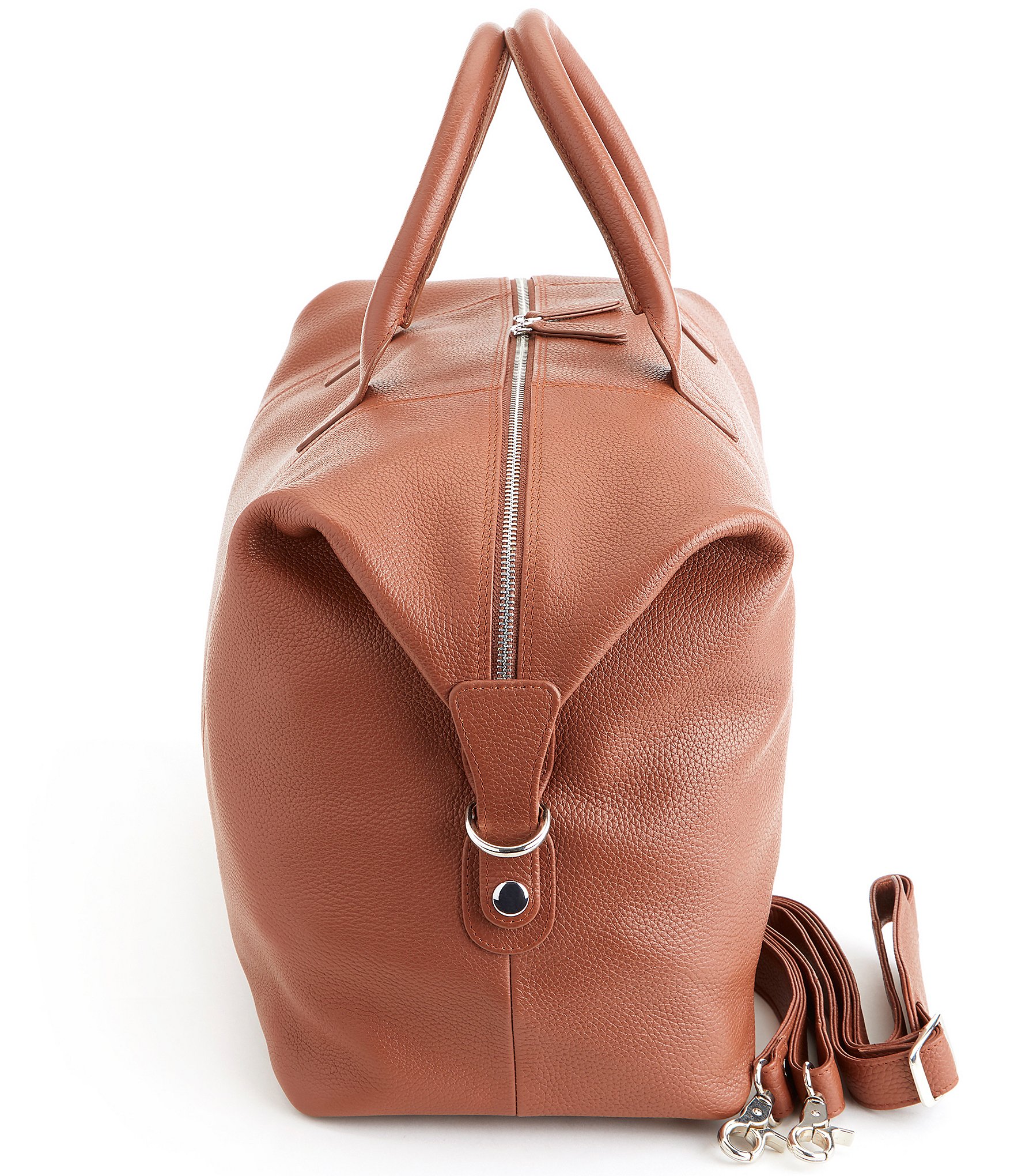 ROYCE New York Telescopic Suitcase Strap Duffel Bag