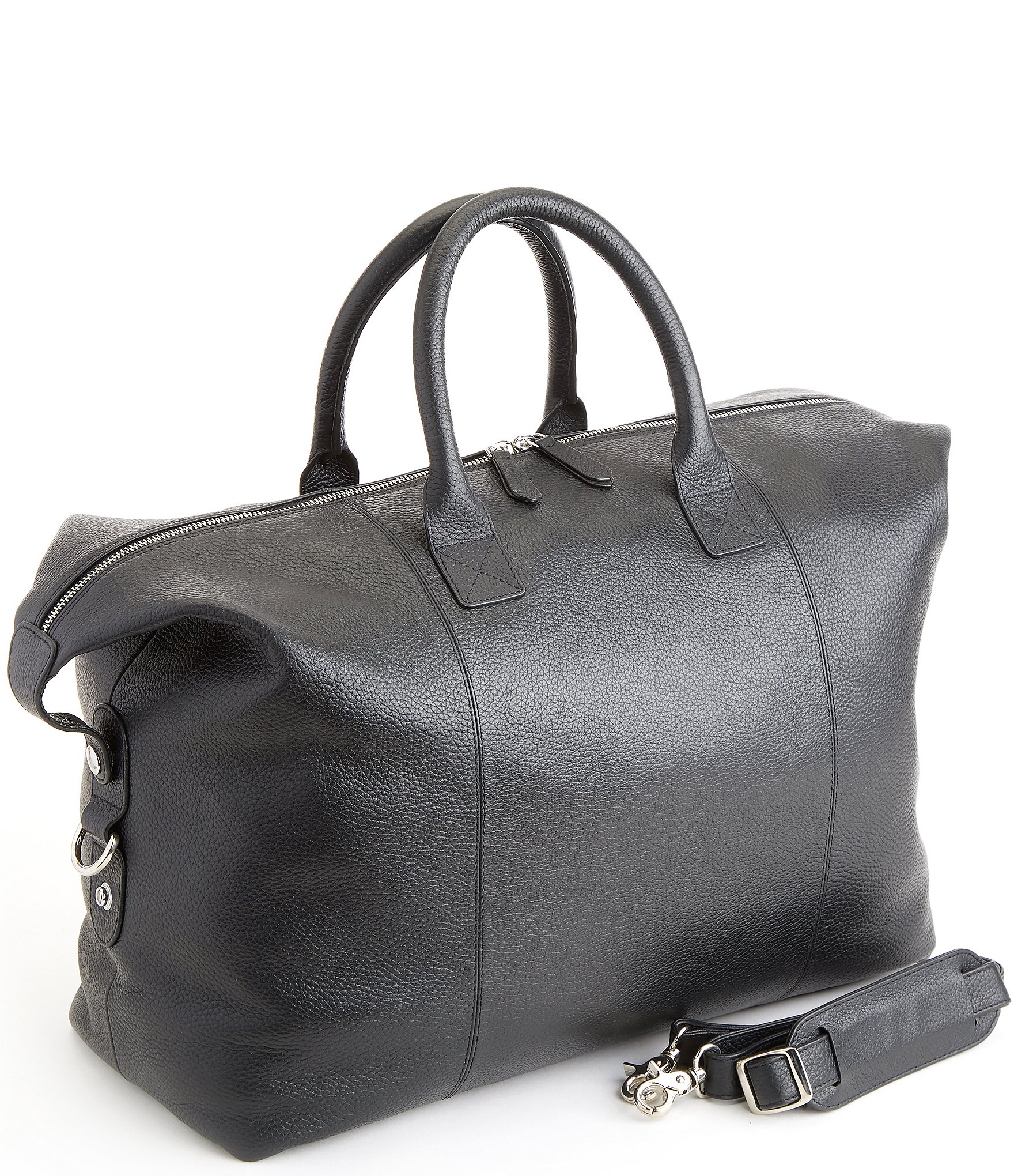 ROYCE New York Telescopic Suitcase Strap Duffel Bag