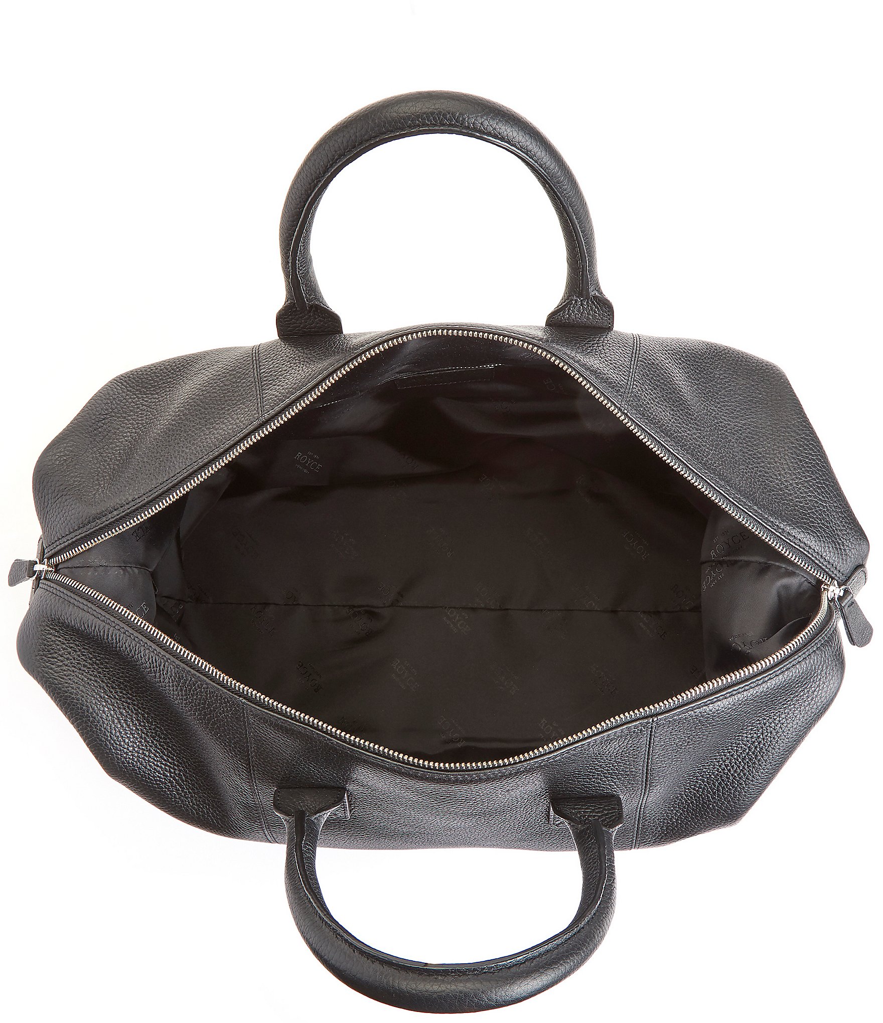 ROYCE New York Telescopic Suitcase Strap Duffel Bag