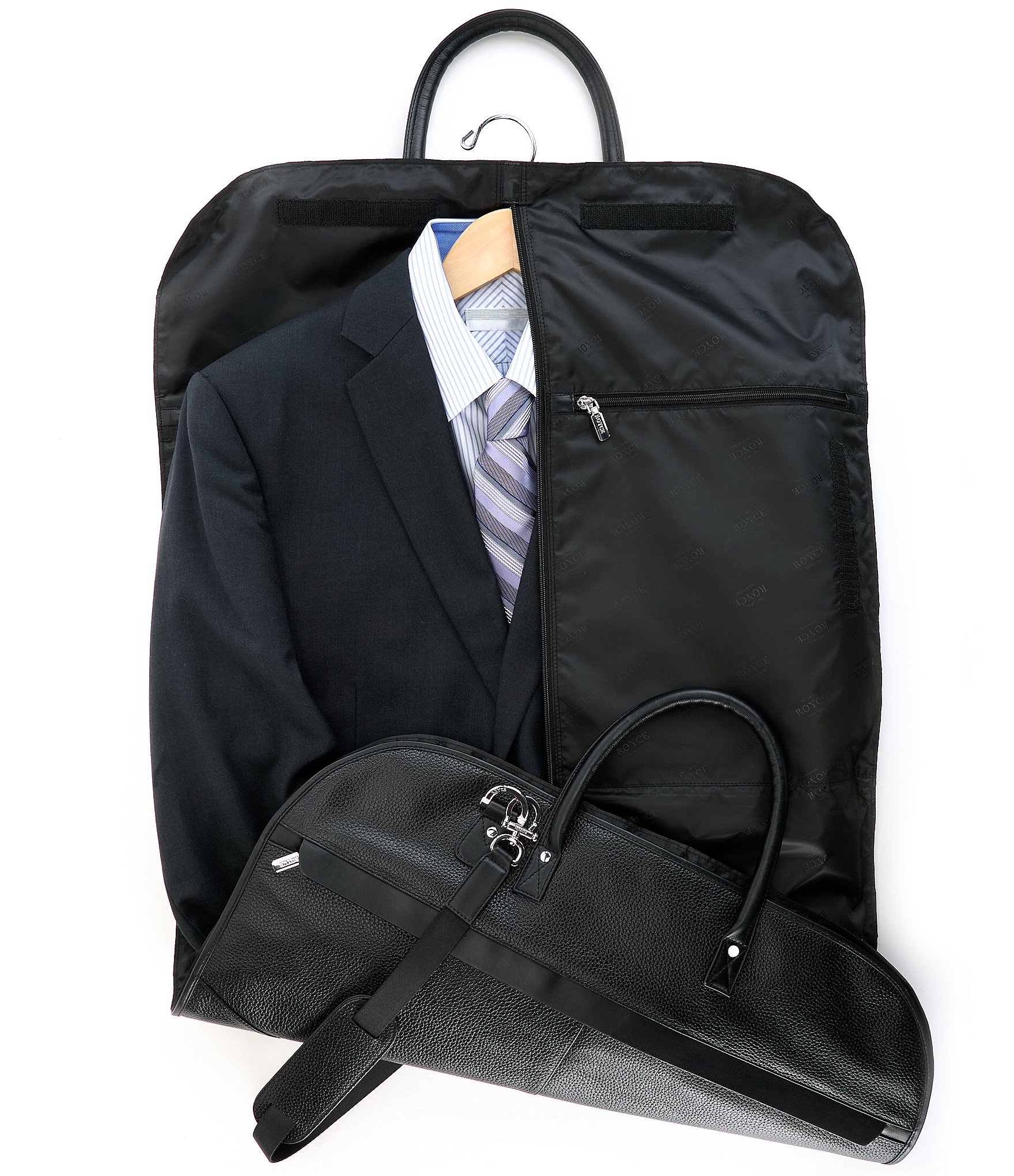 Royce New York Garment Bag Suitcase Travel