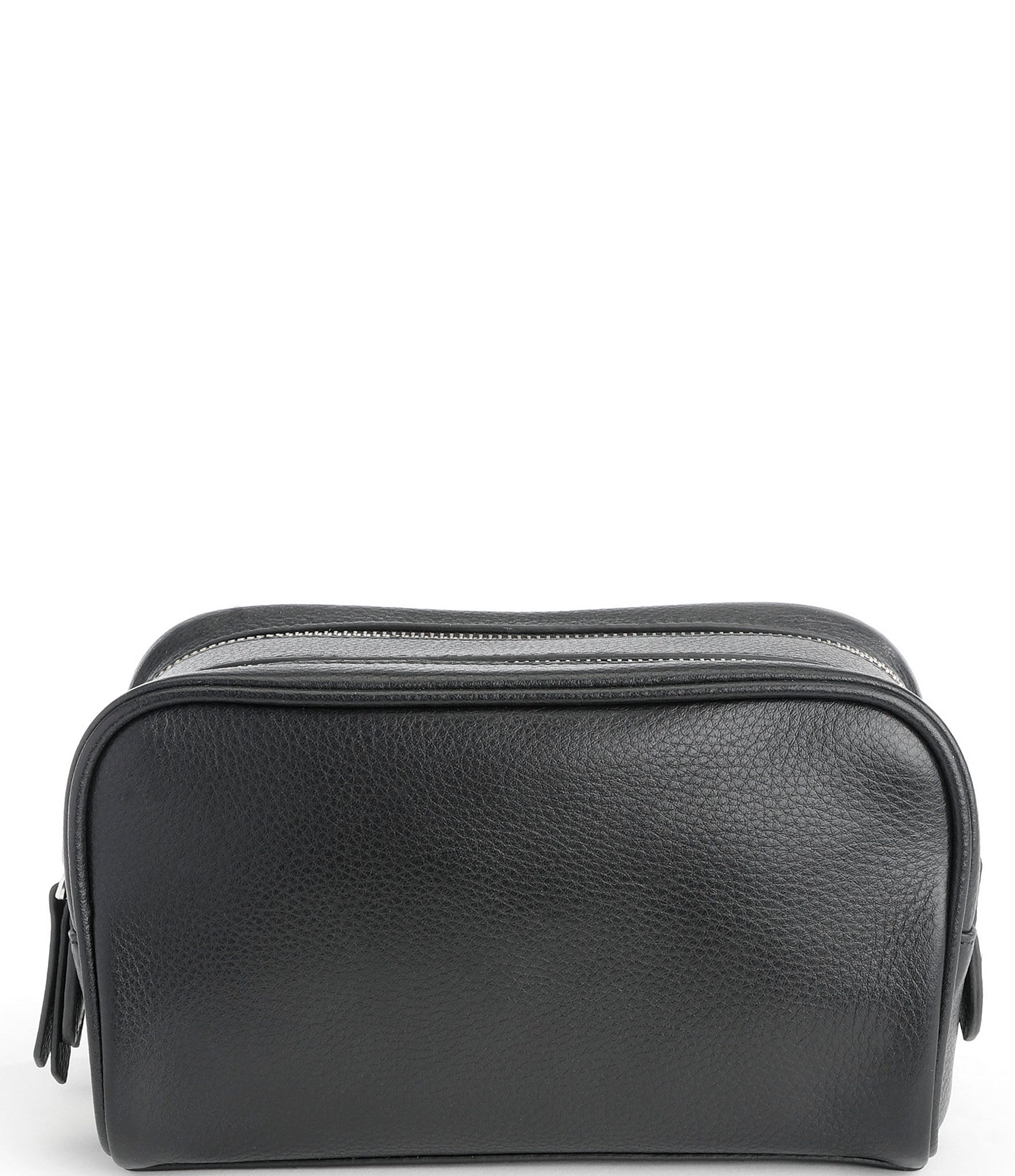 ROYCE New York Leather Double Zip Toiletry Bag | Dillard's