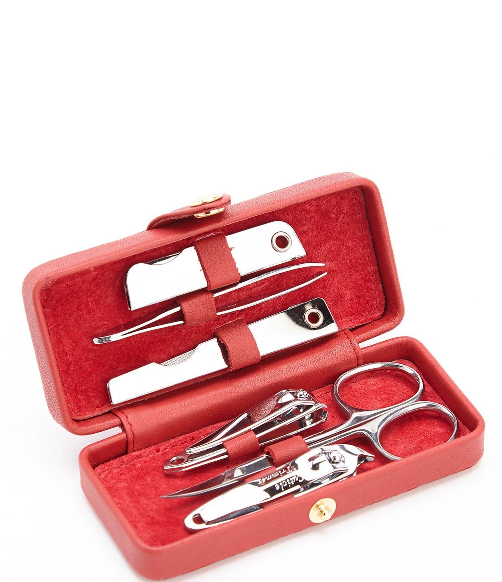 ROYCE New York Leather Framed Manicure Set