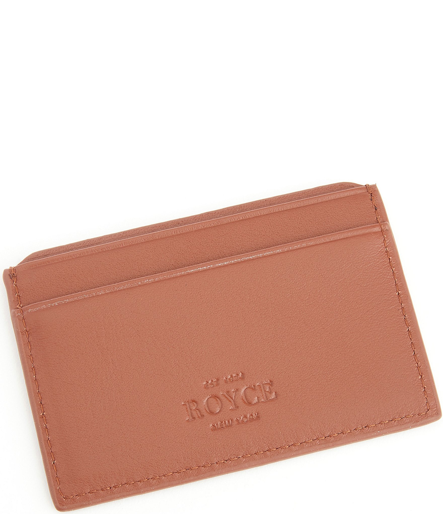 ROYCE New York RFID Executive Slim Credit Card Case