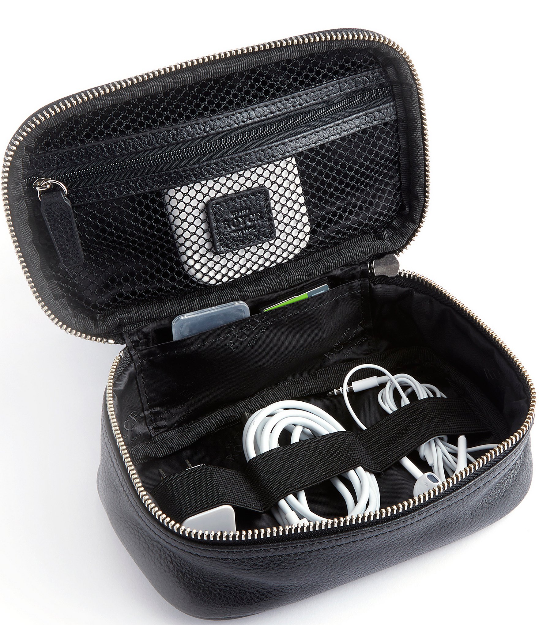 Royce New York Tech Accessory Cord Organizer Case