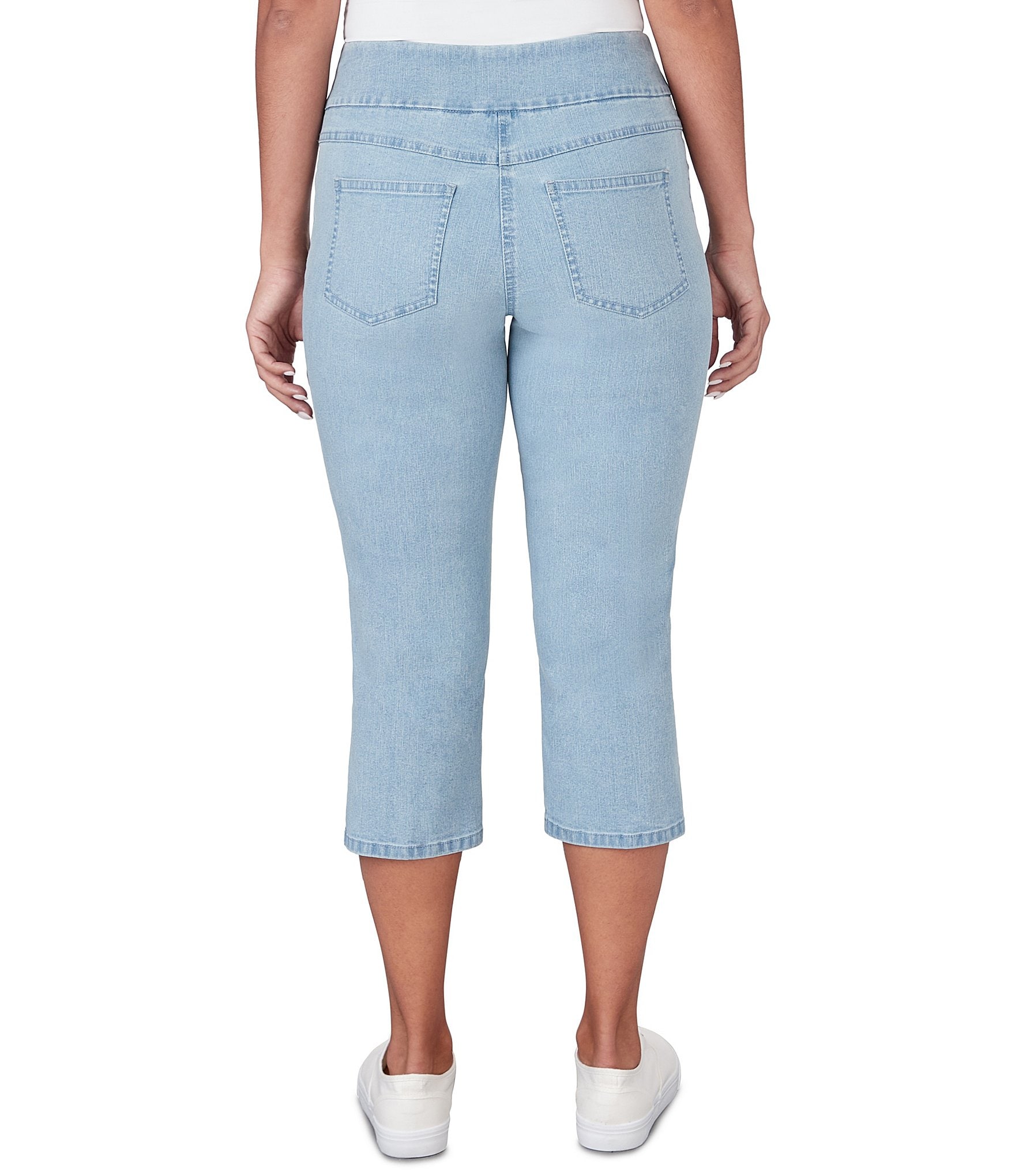 Ruby Rd. Extra Stretch Denim Capri Pull-On Pants