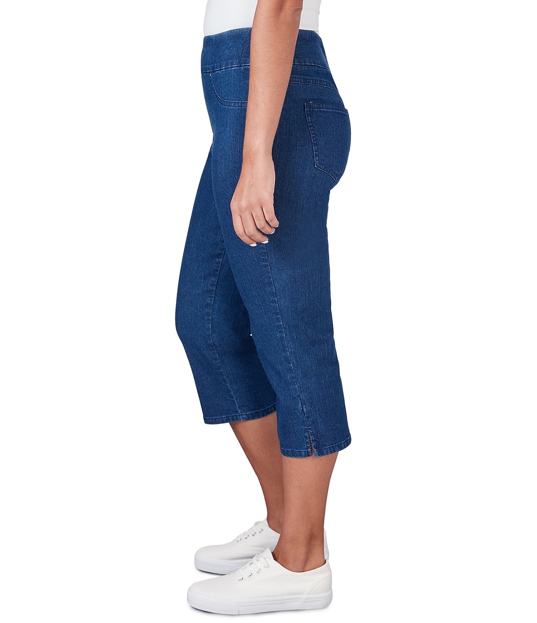 Ruby Rd. Extra Stretch Denim Capri Pull-On Pants