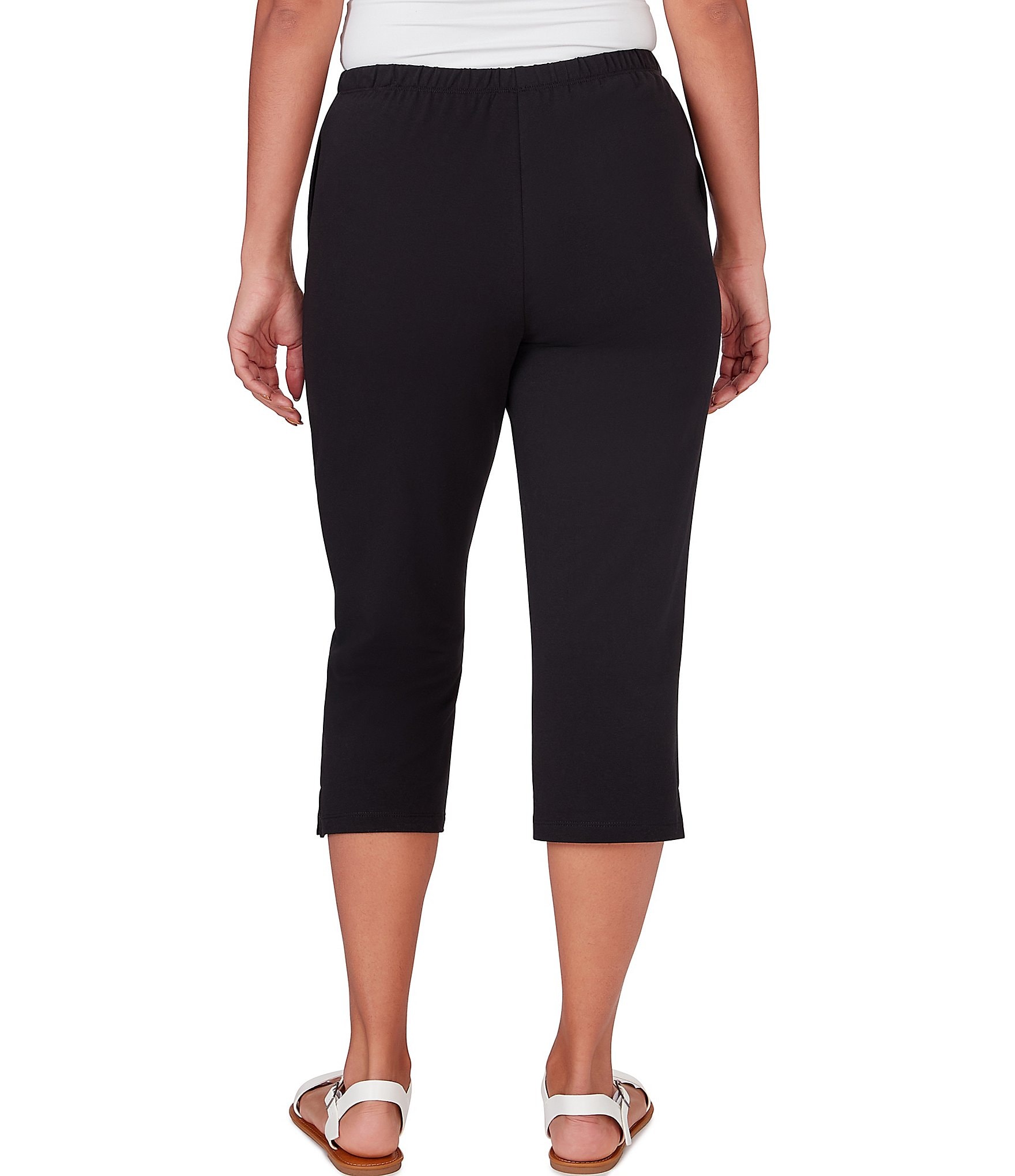 Ruby Rd. French Terry Knit Pull-On Pants