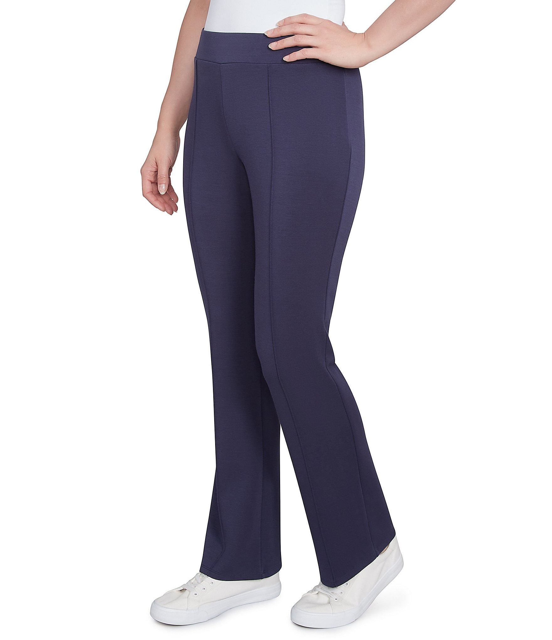 【2plan】Reverse Pintuck Wide Cotton Pants 2PLAN