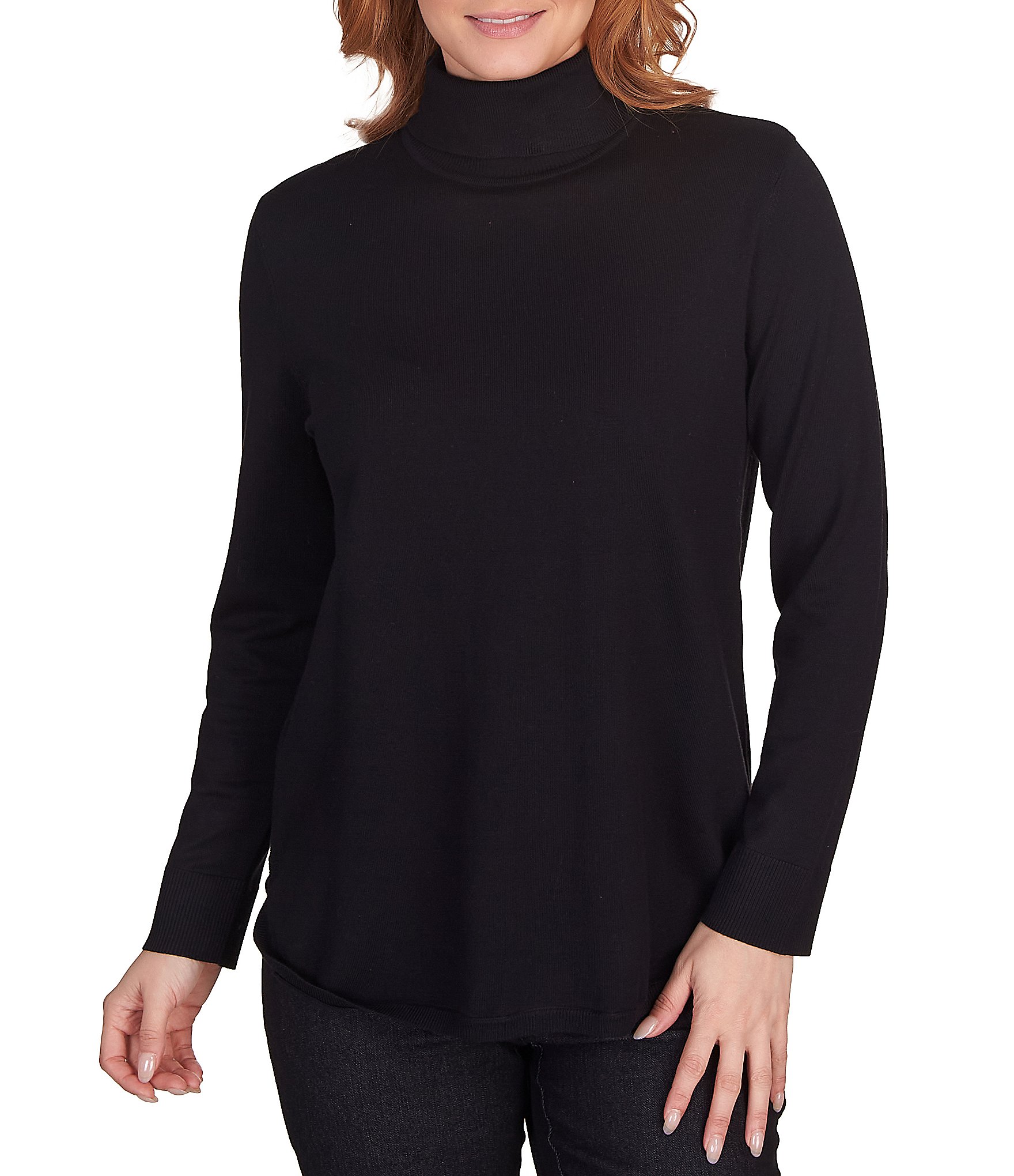 Petite black outlet turtleneck