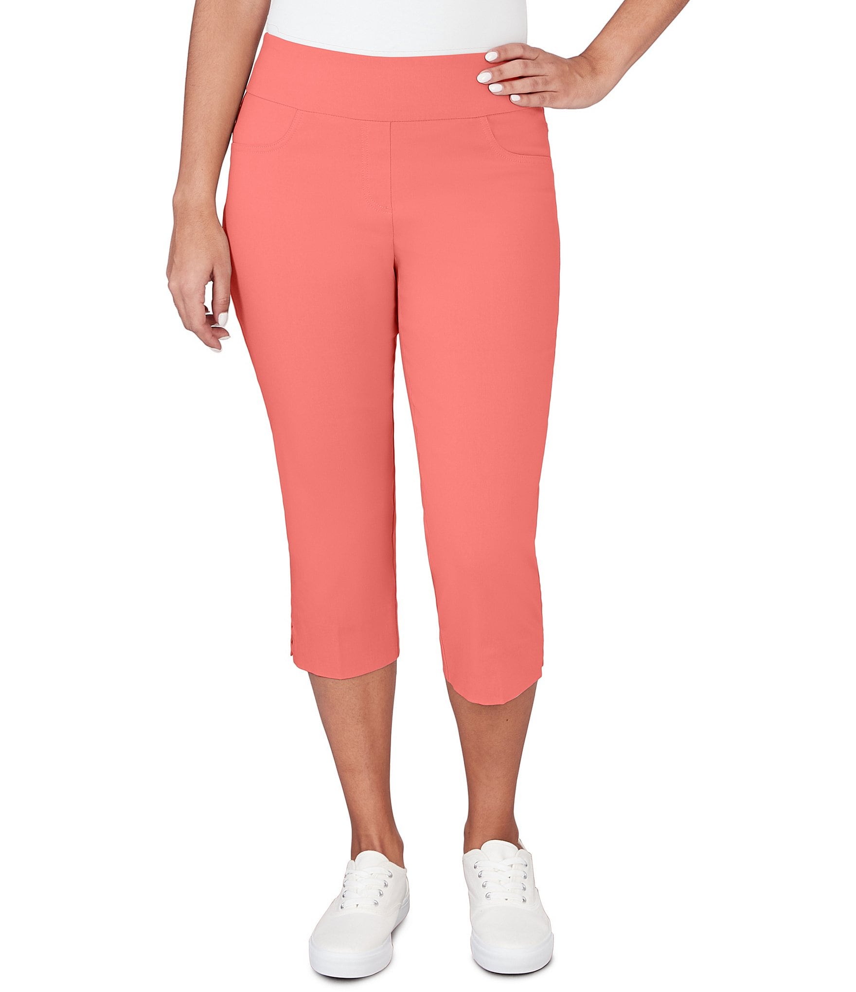 Allison Daley Tech Stretch Pull-On Skimmer Pants