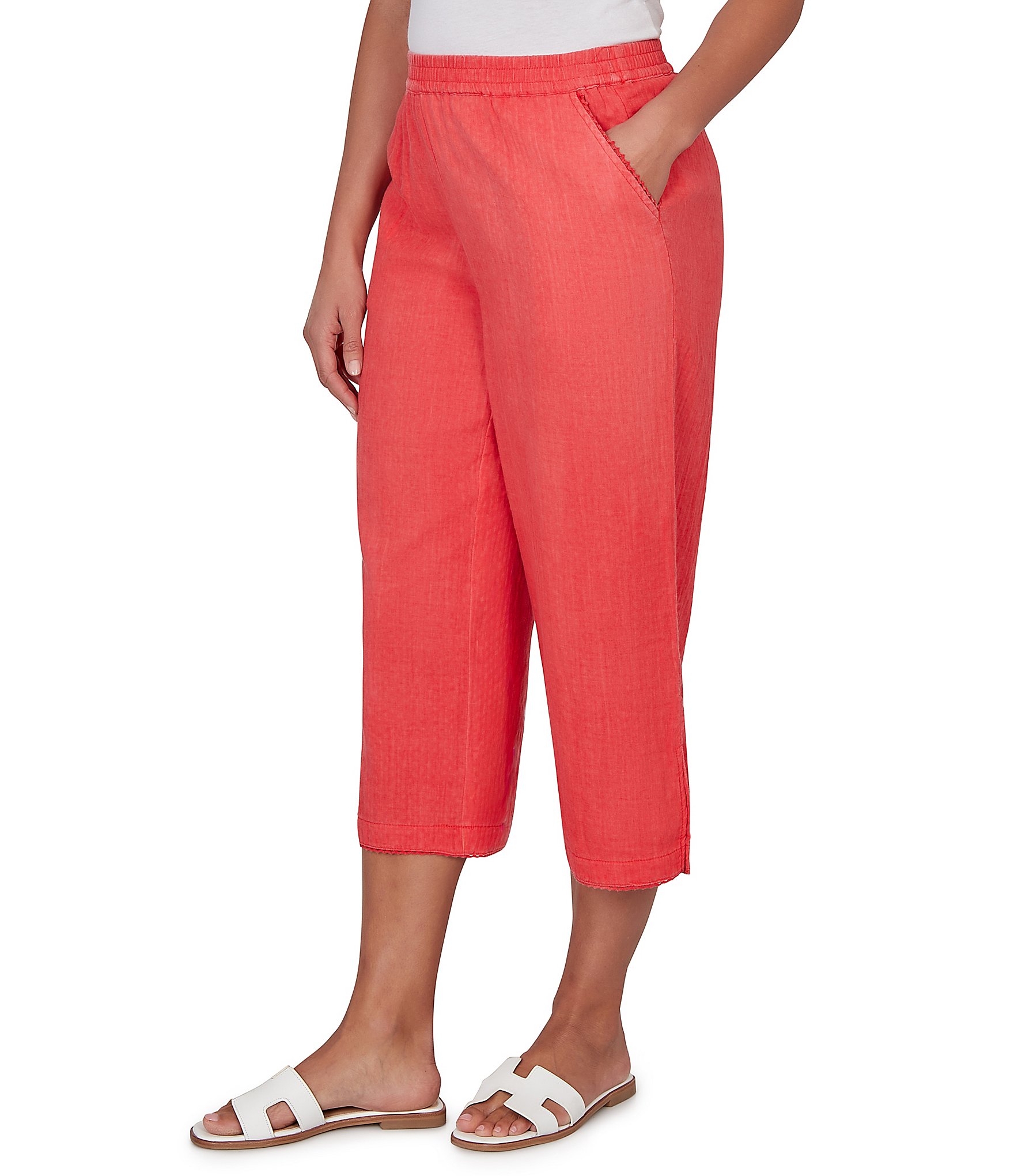 Ruby Rd. Soft Double Gauze Relaxed Pull-On Pant