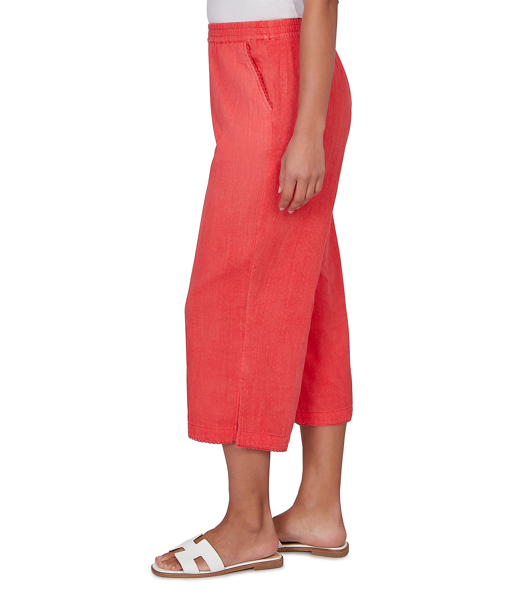 Ruby Rd. Soft Double Gauze Relaxed Pull-On Pant