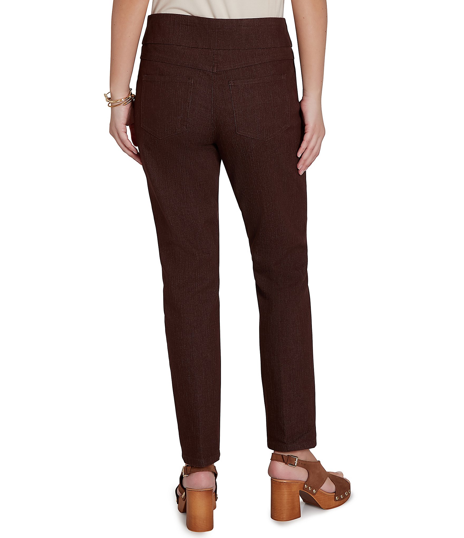 Ruby Rd. Soft Extra-Stretch Pull-On Denim Pants