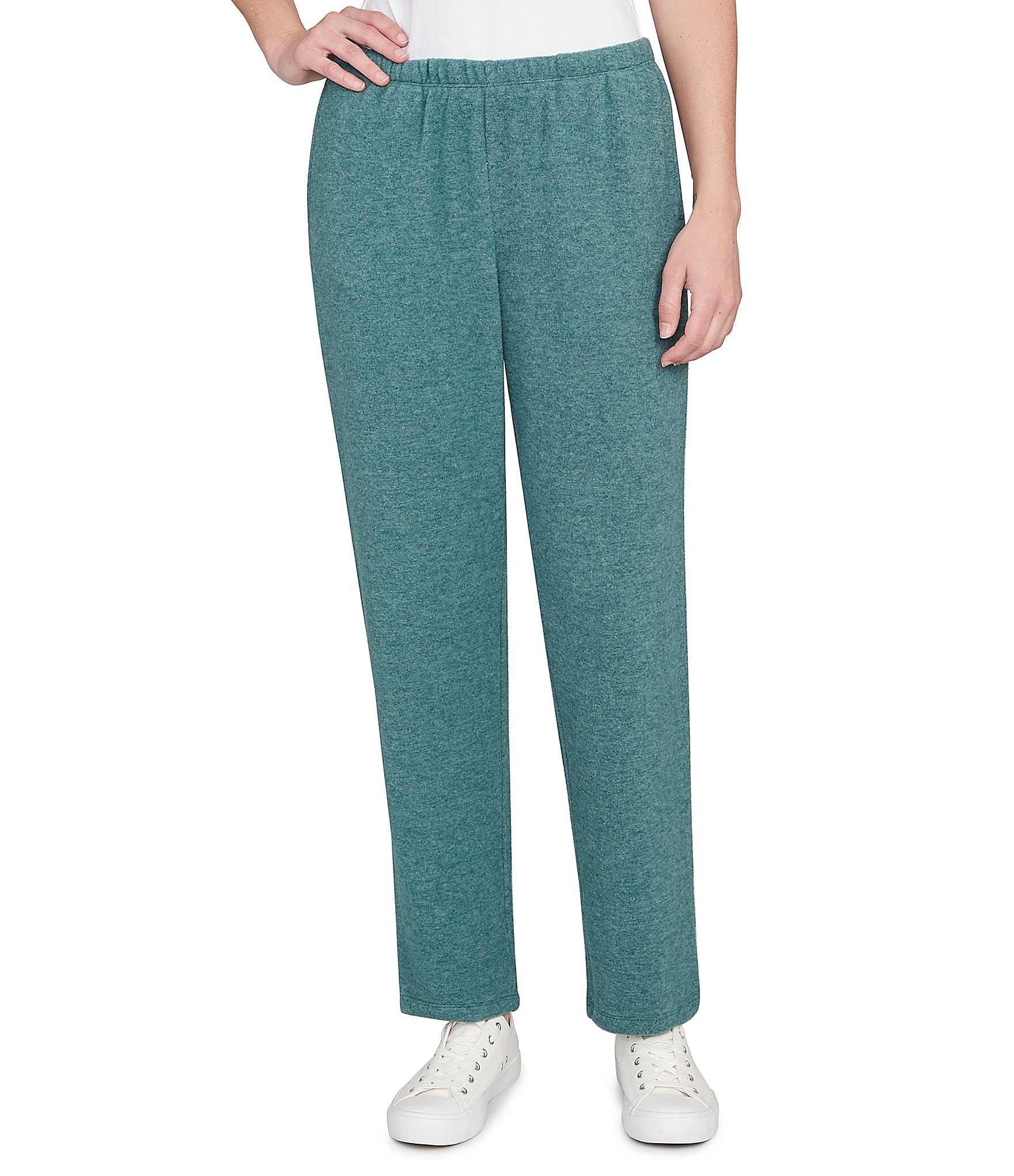 Ruby Rd. Soft Hatchi Knit Pull-On Pants