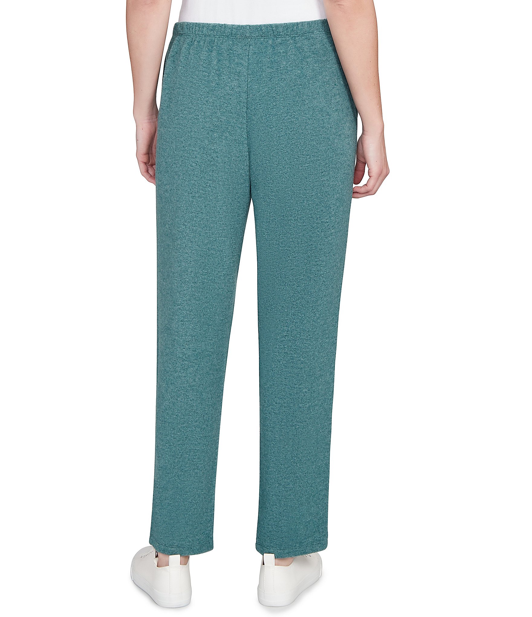 Ruby Rd. Soft Hatchi Knit Pull-On Pants
