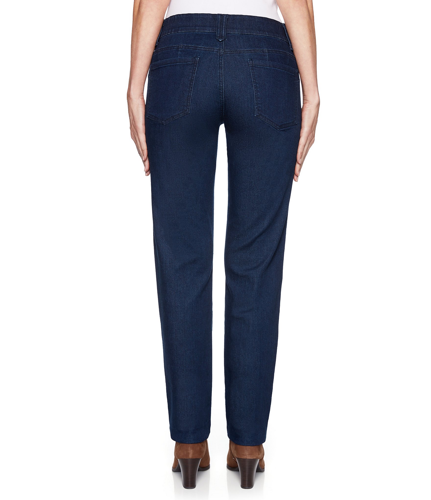 Ruby Rd. Soft Stretch Denim Straight Leg Jeans