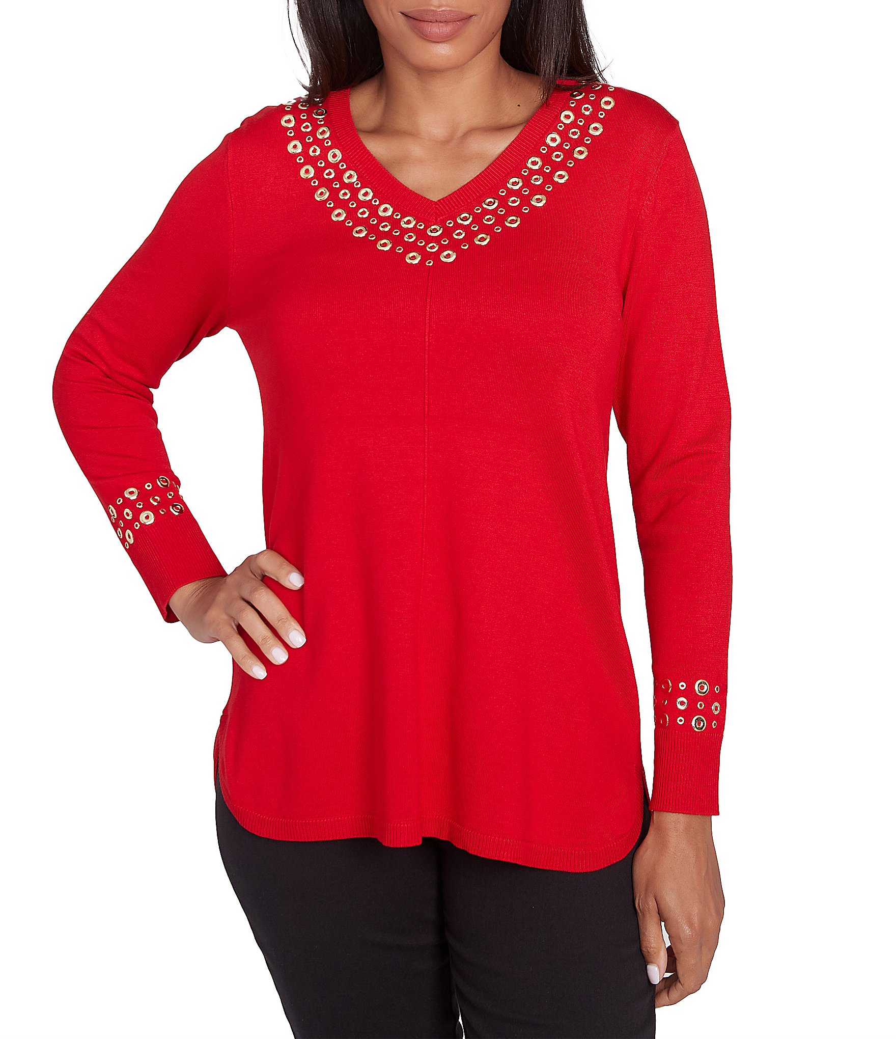 ruby red Women s Tops Dressy Tops Dillard s