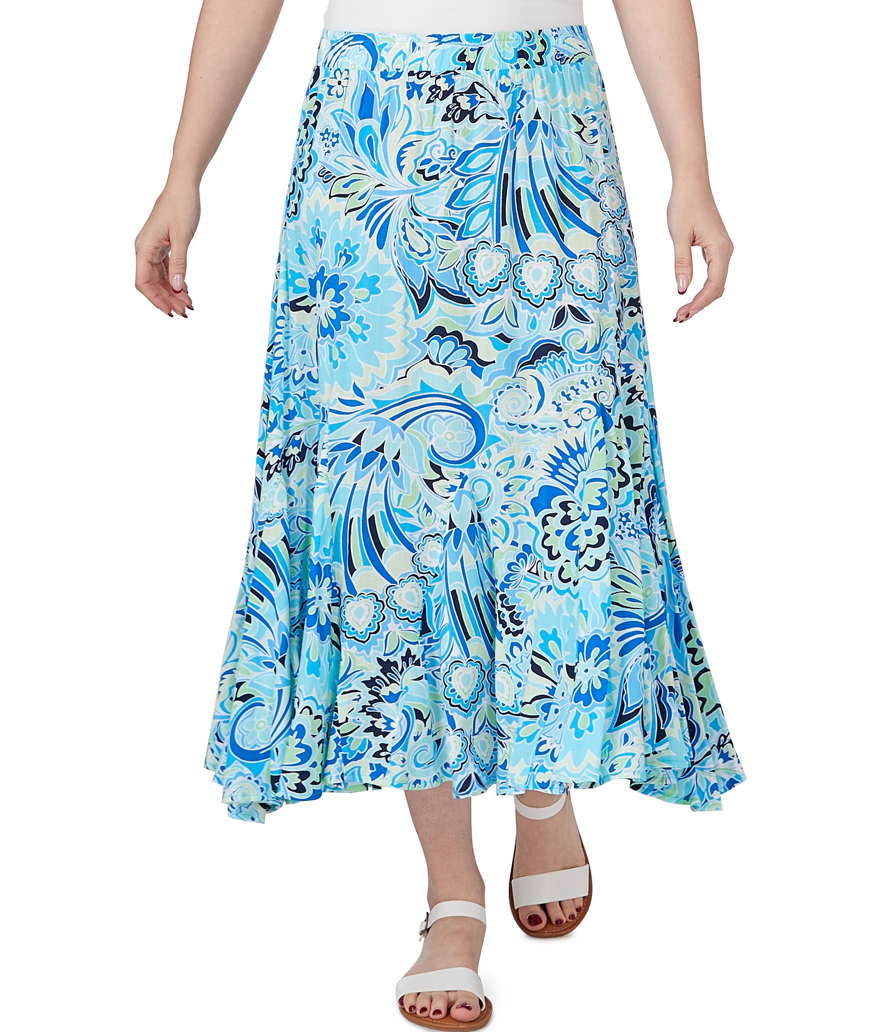 Flowy 2024 rayon skirt