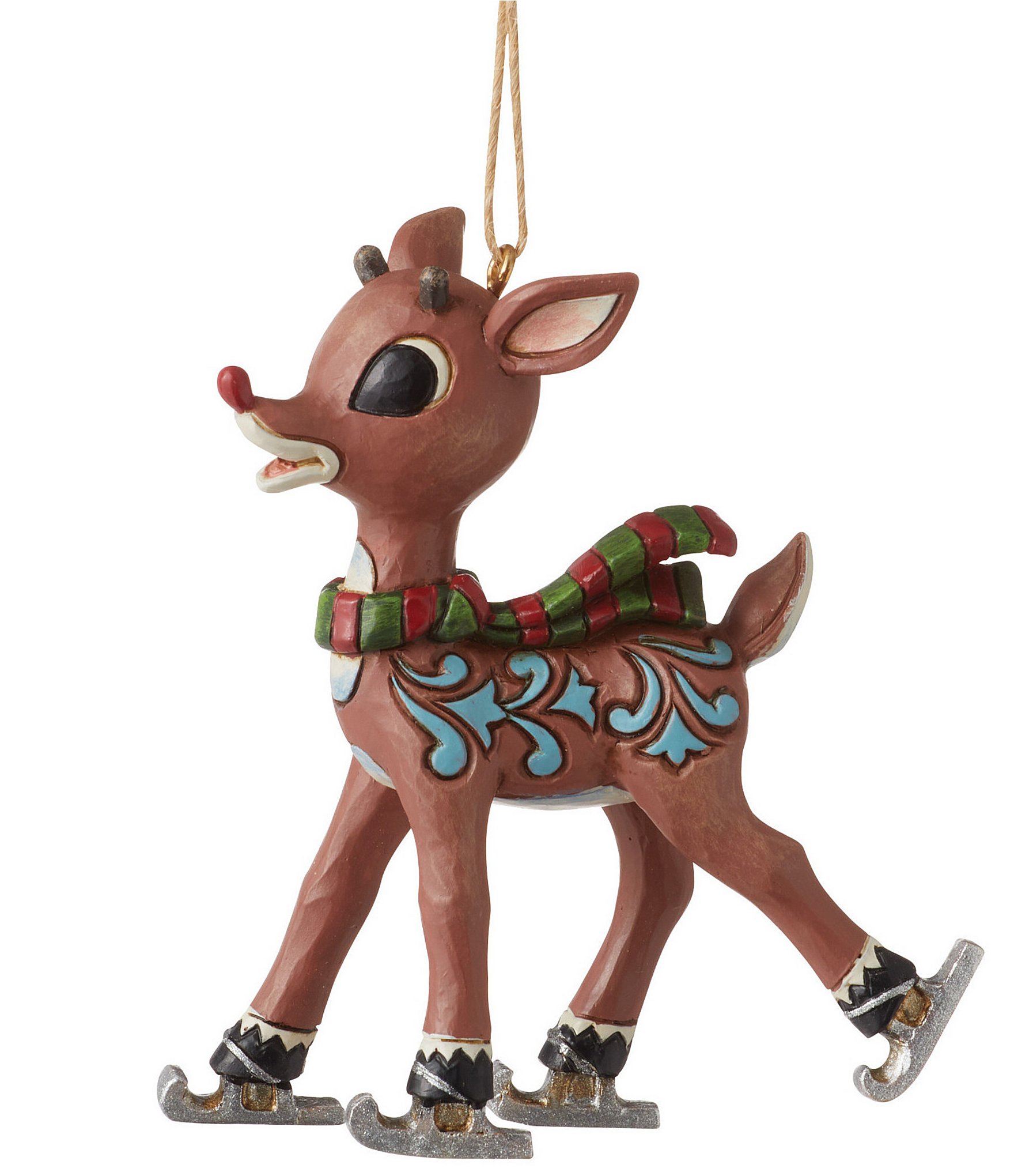 Rudolph Traditions by Jim Shore Rudolph Ice Skating Ornament | Dillard's