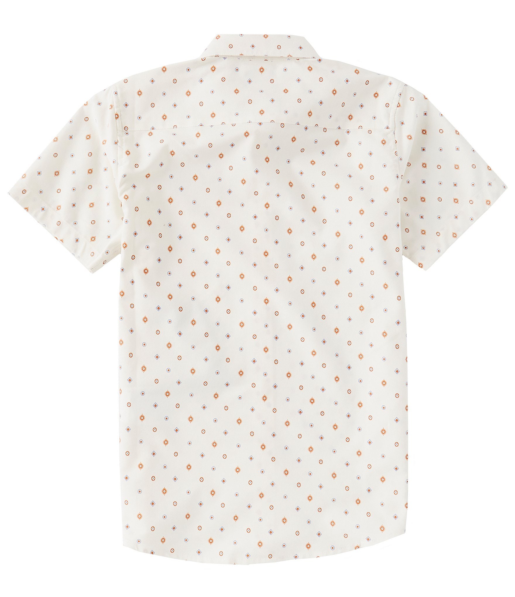 RVCA Big Boys 8-20 Short Sleeve That'll Do Printed Woven Shirt