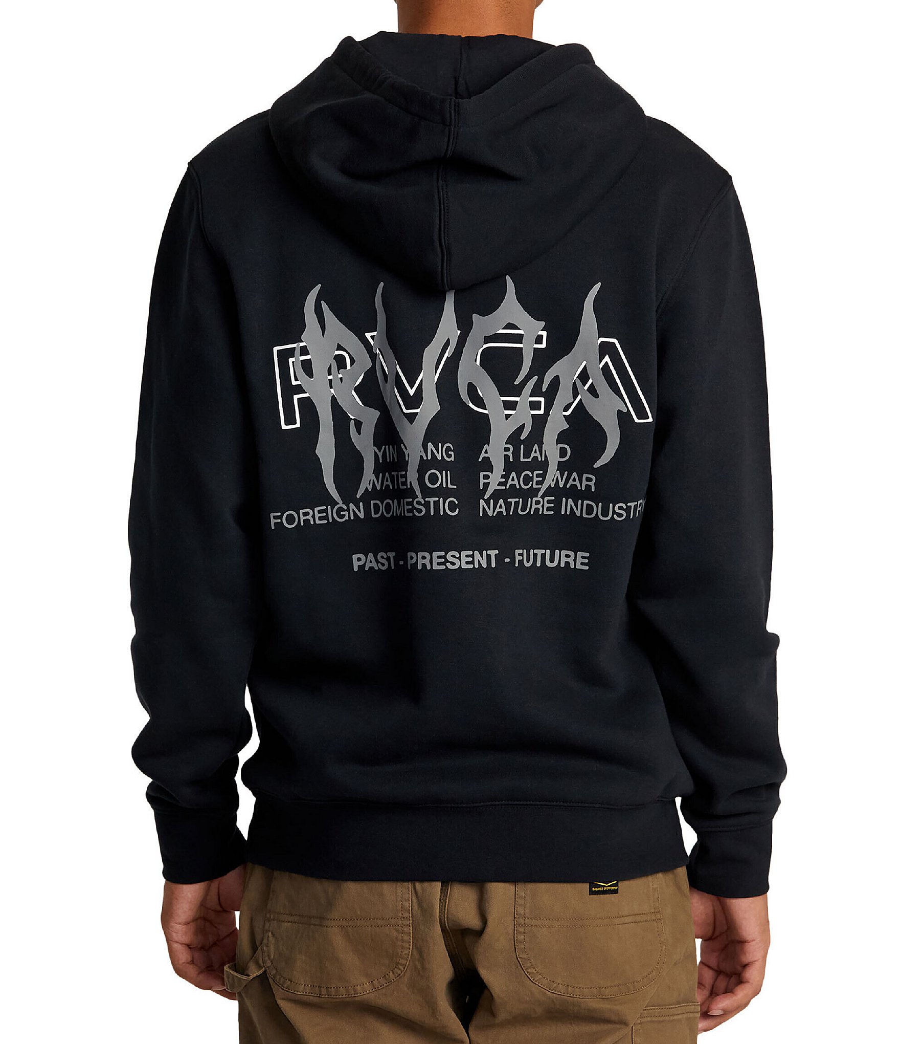 RVCA Metalurgy Long Sleeve Fleece Hoodie