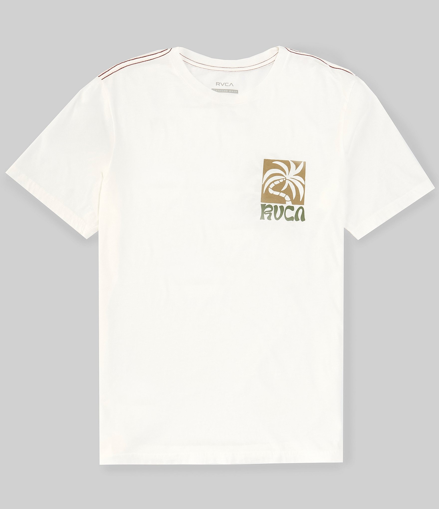 RVCA Short Sleeve Fronds Graphic T-Shirt