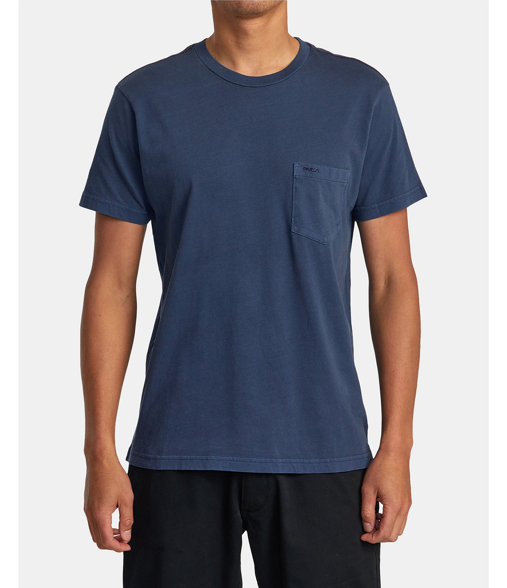 RVCA Short Sleeve Pigment Dyed Jersey T-Shirt