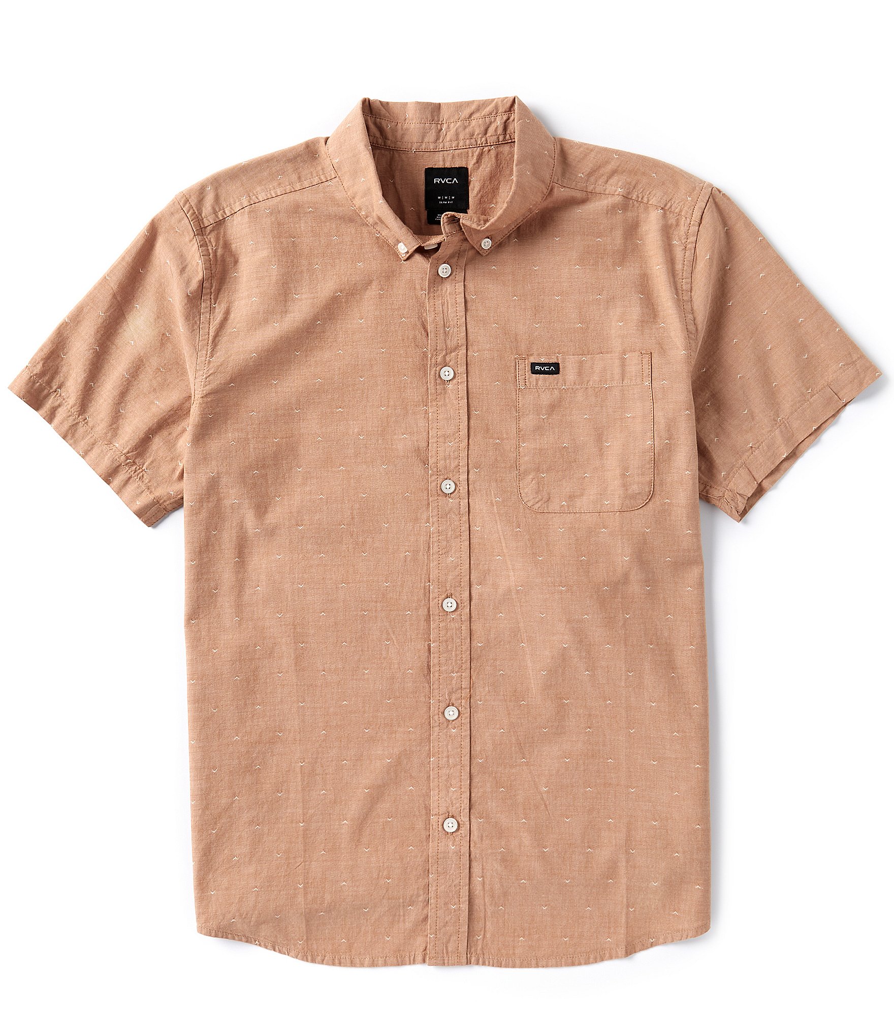 RVCA Short Sleeve That'll Do Dobby Shirt