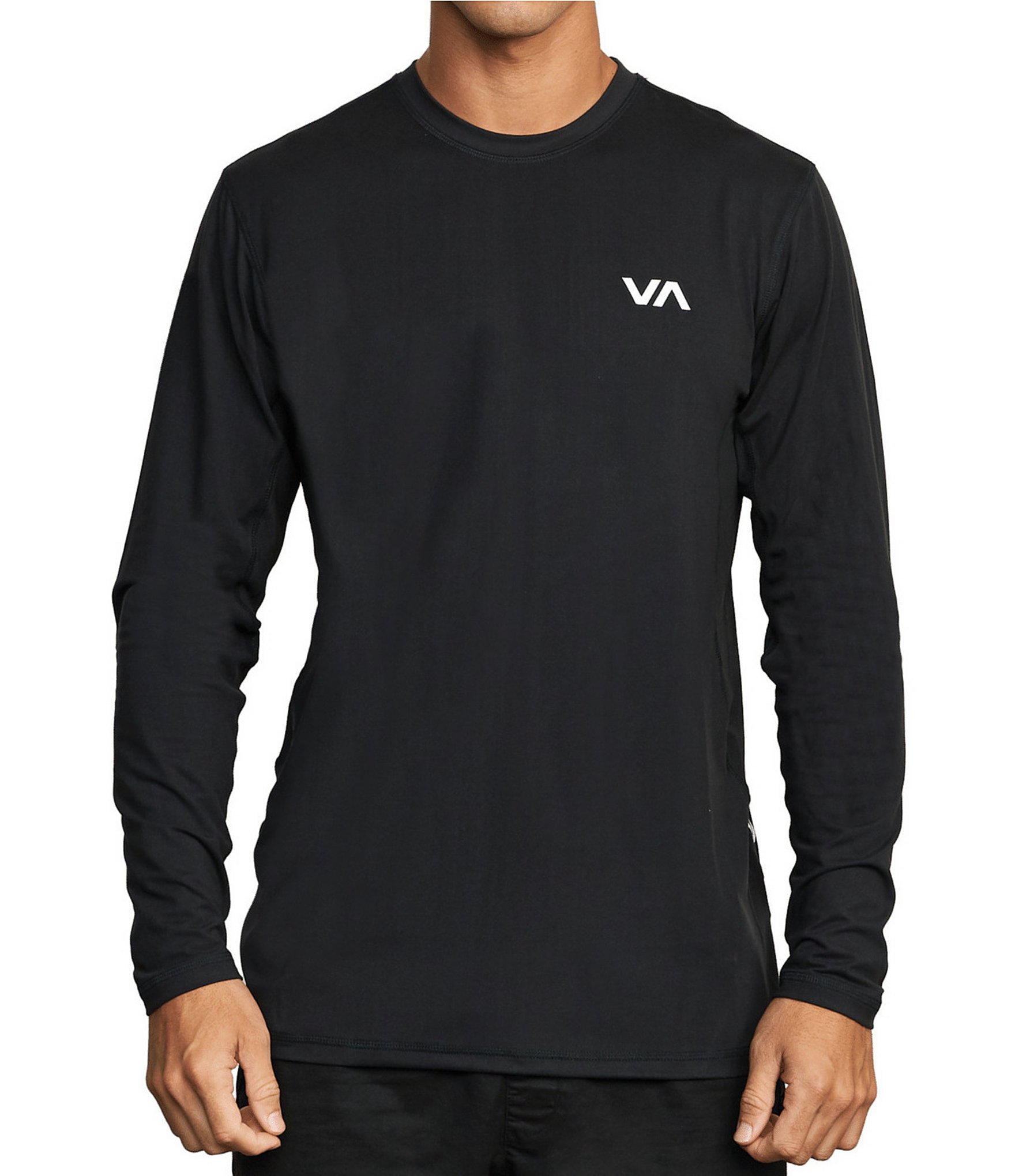 RVCA Short-Sleeve Sport Vent Striped T-Shirt