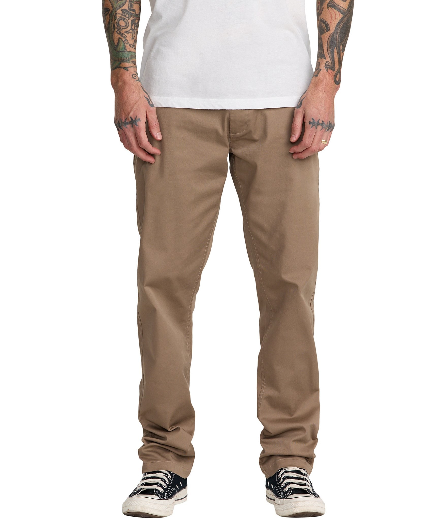 RVCA The Weekend Stretch Straight Fit Pants