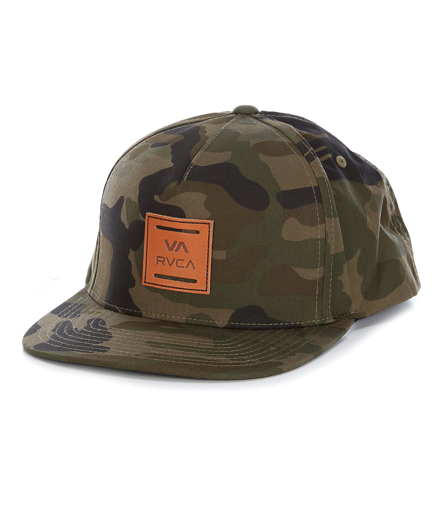 RVCA VA All The Way Camouflage Snap-Back Trucker Hat | Dillard's