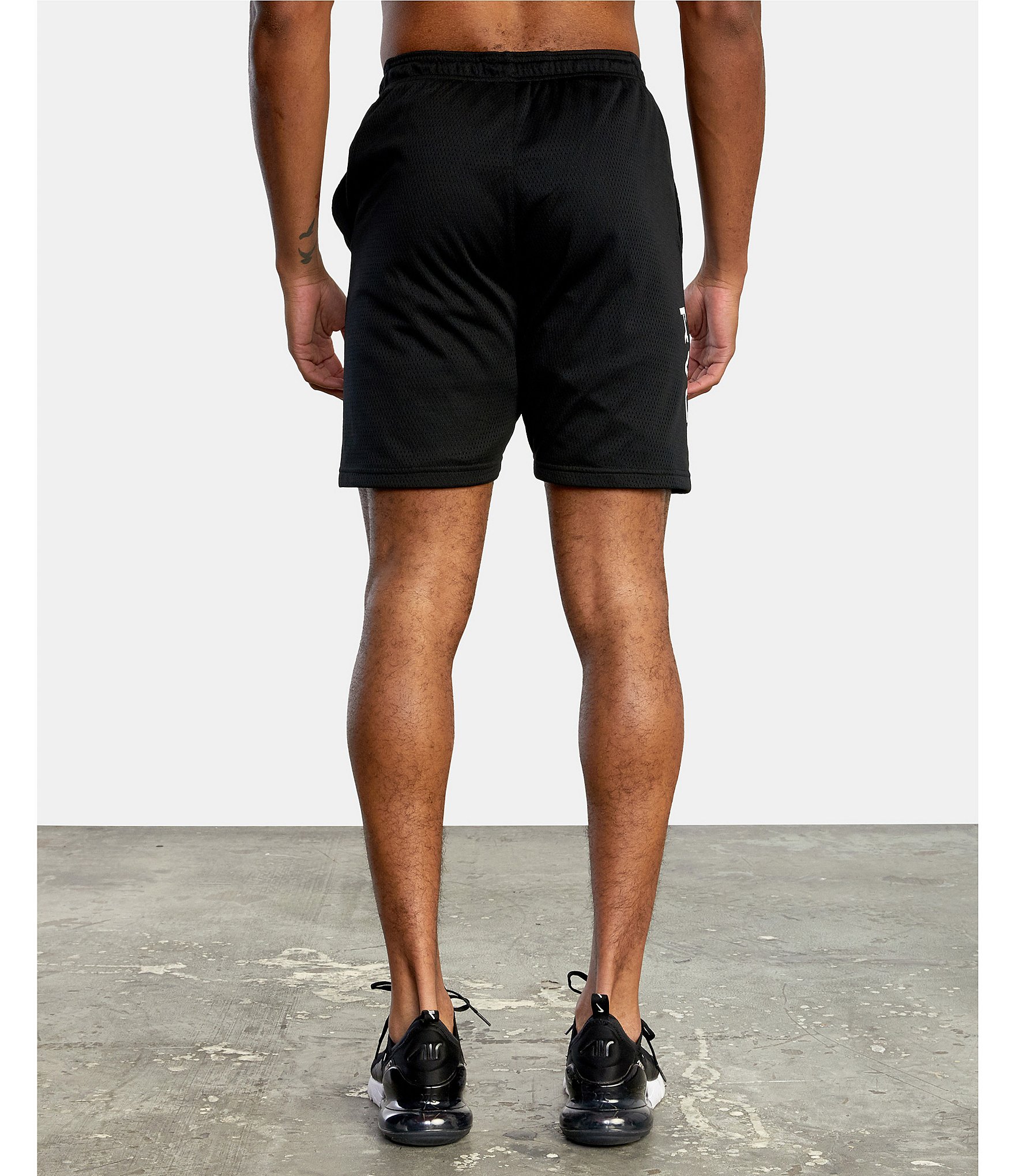 RVCA VA Sport Mesh 17#double; Outseam Performance Training Shorts