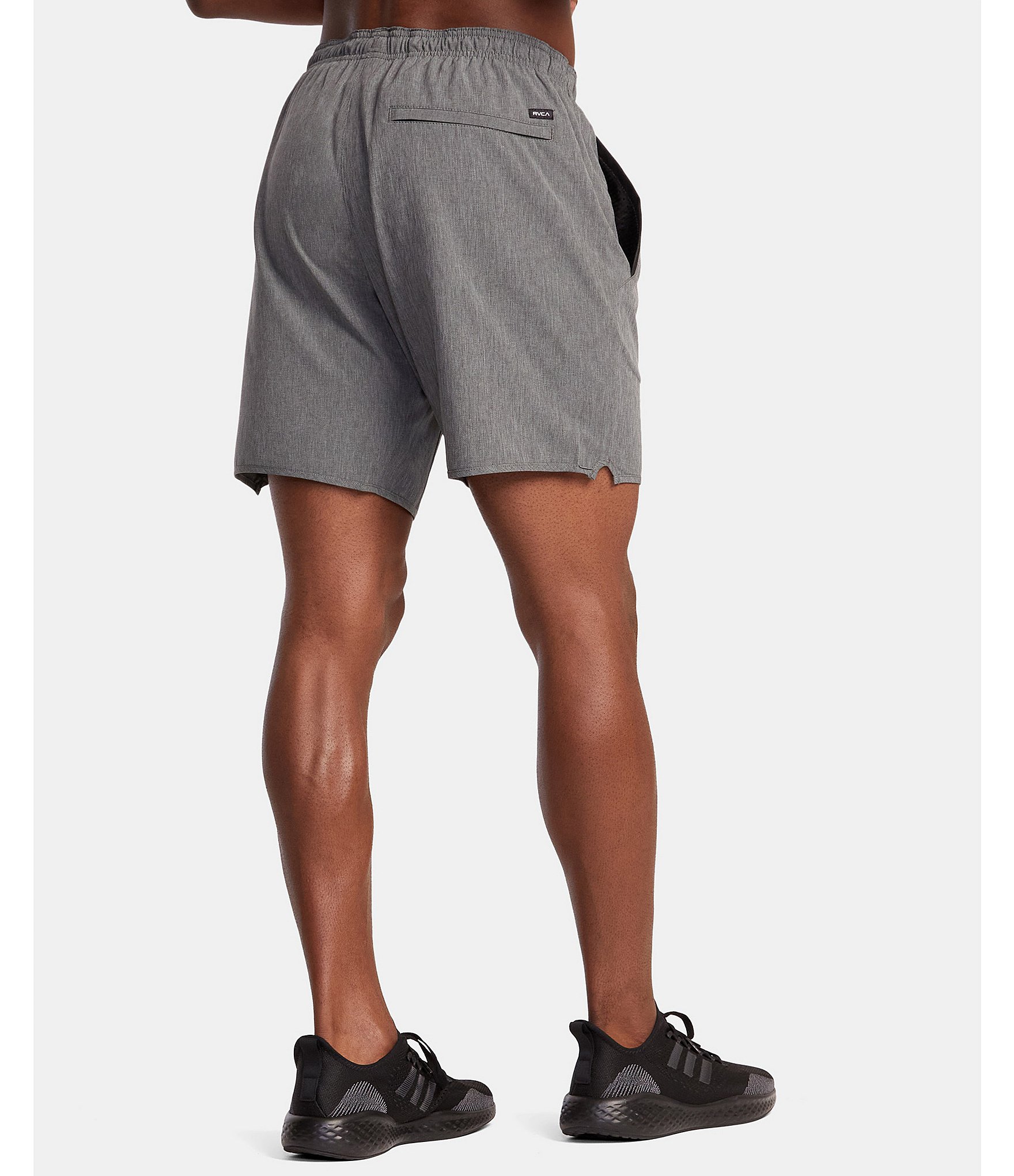 RVCA Yogger Performance Stretch 17#double; Outseam Solid Walk Shorts