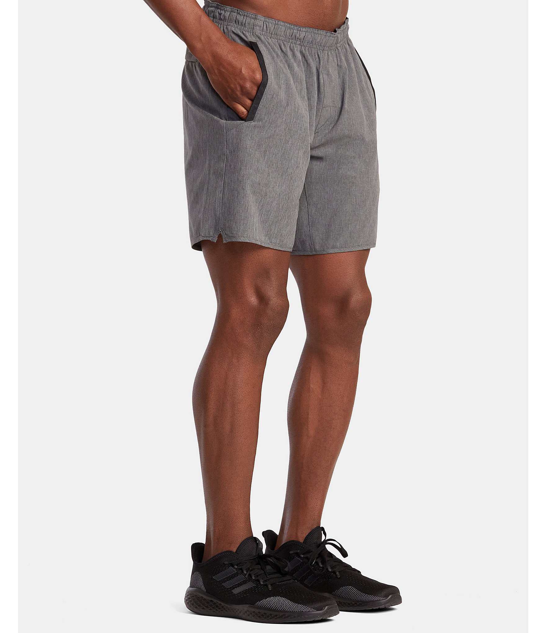 RVCA Yogger Performance Stretch 17#double; Outseam Solid Walk Shorts