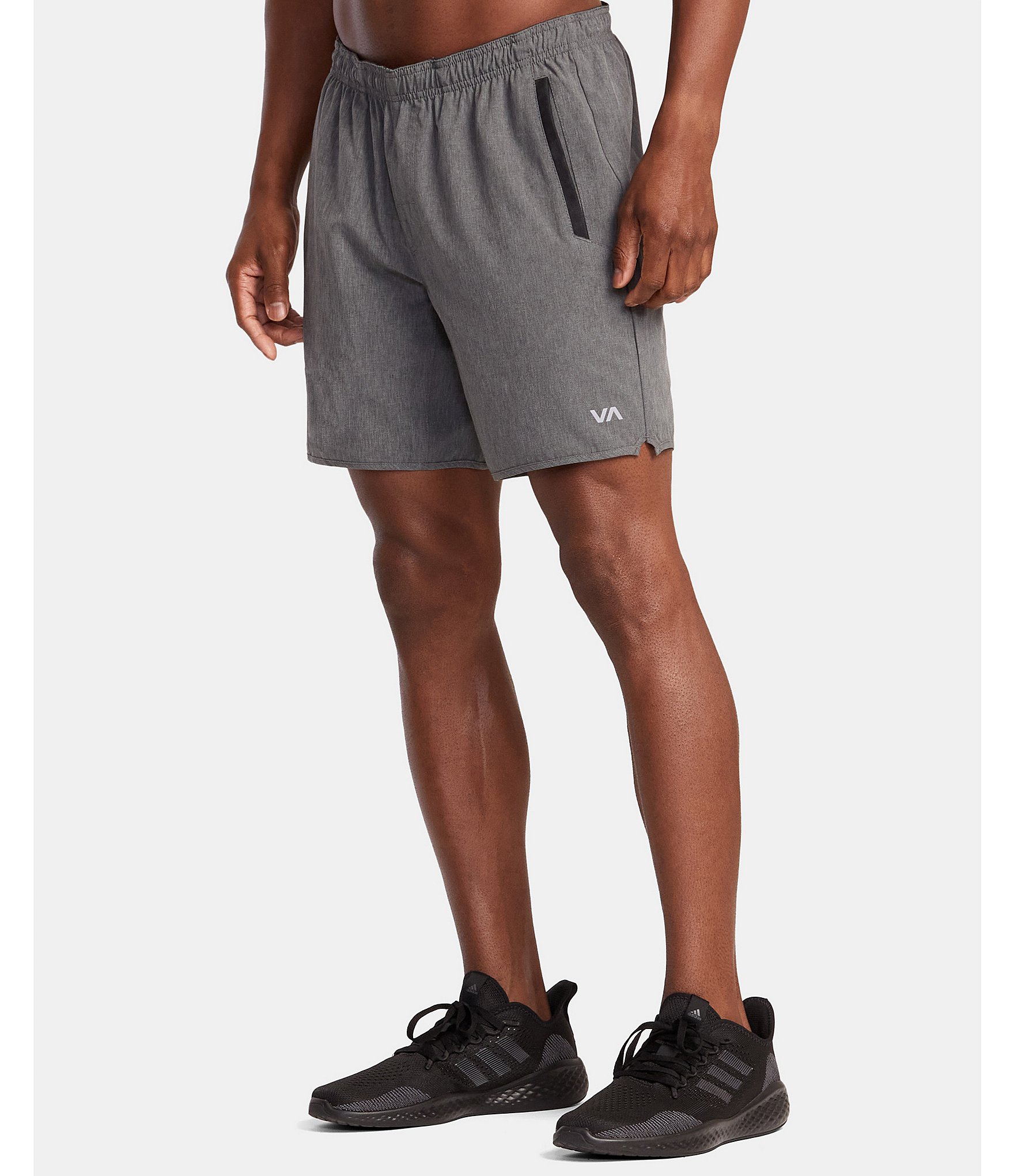 RVCA Yogger Performance Stretch 17#double; Outseam Solid Walk Shorts