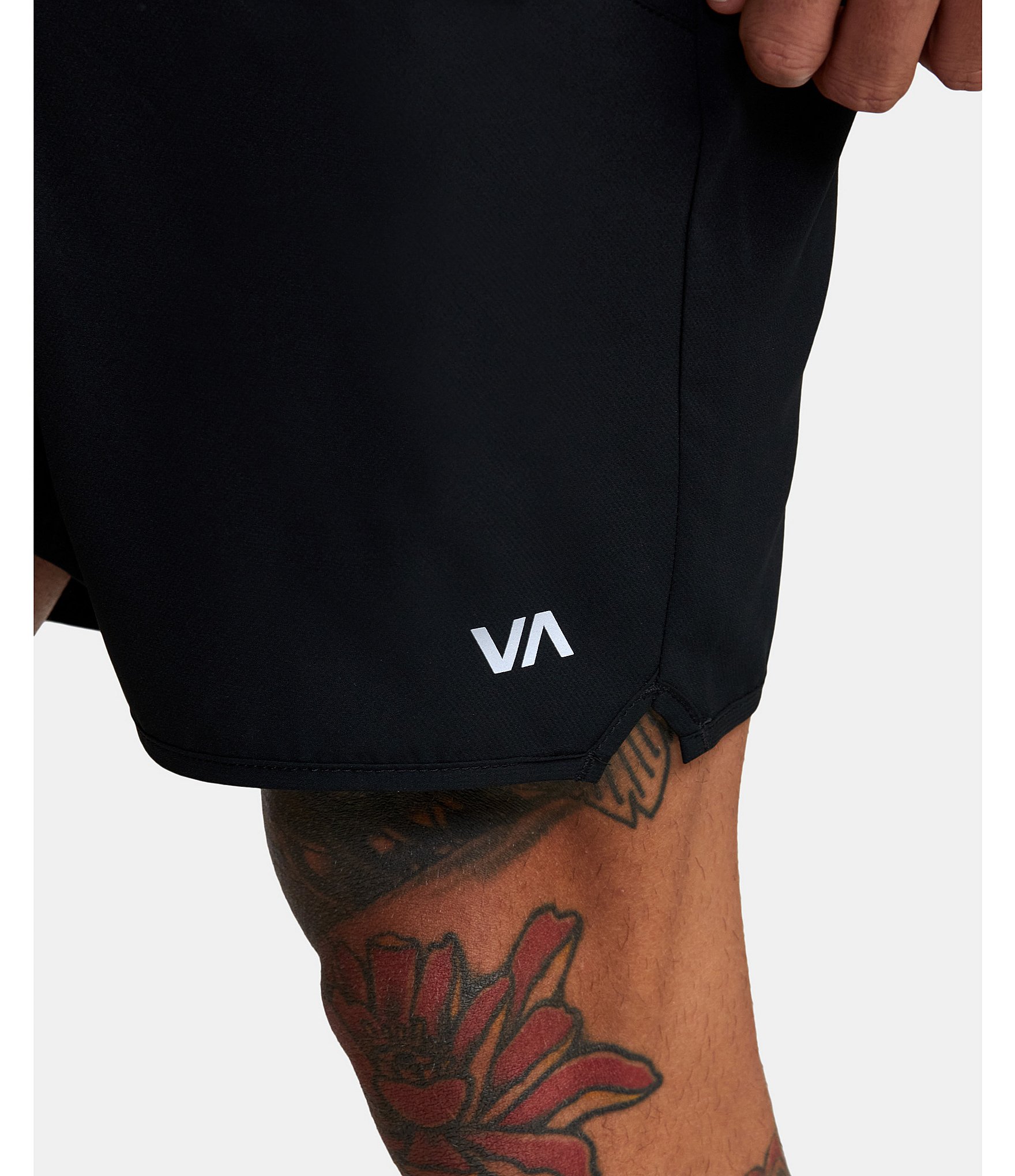 RVCA Yogger Performance Stretch 17#double; Outseam Solid Walk Shorts