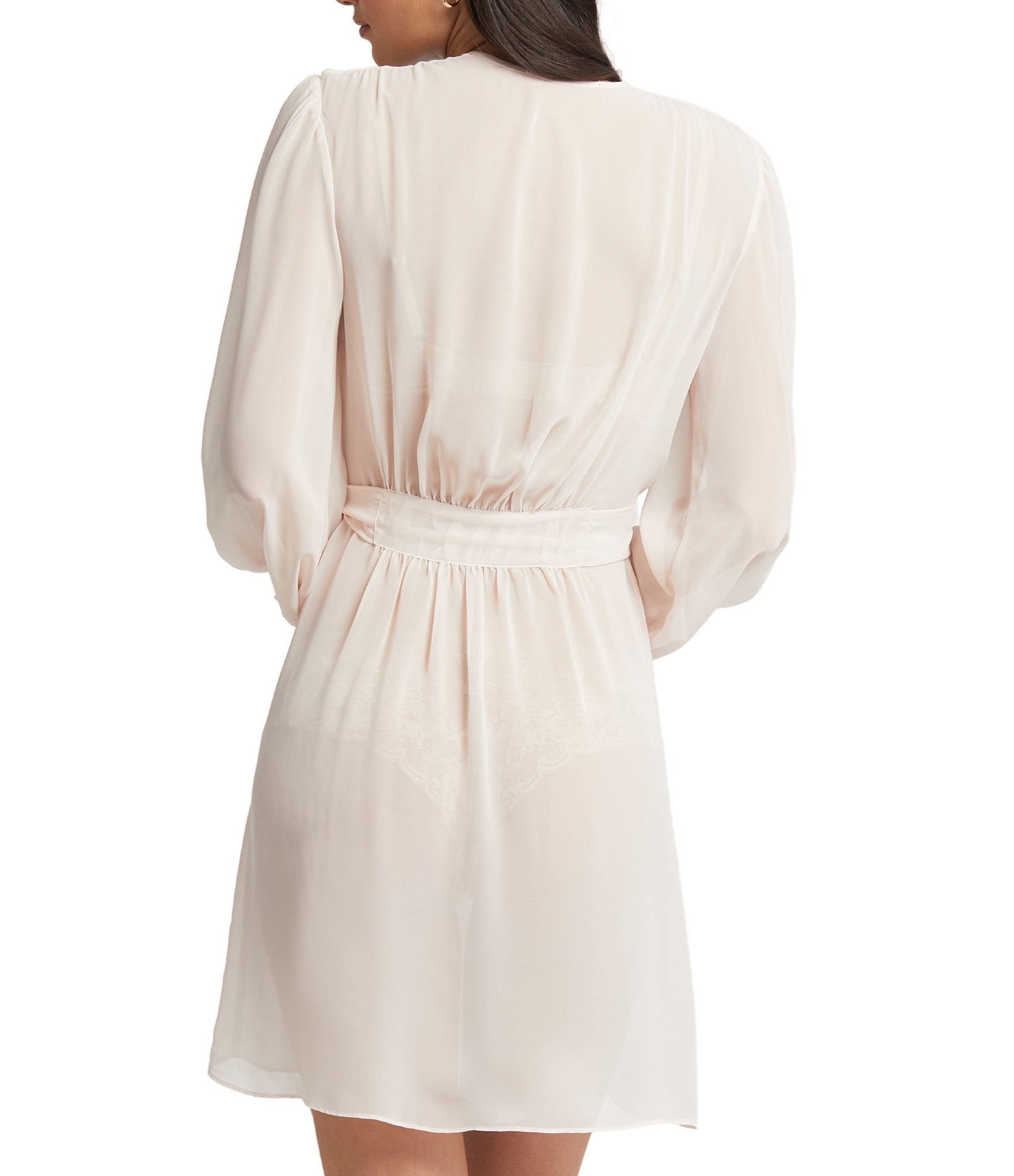 Rya Collection True Love Solid Chiffon Robe