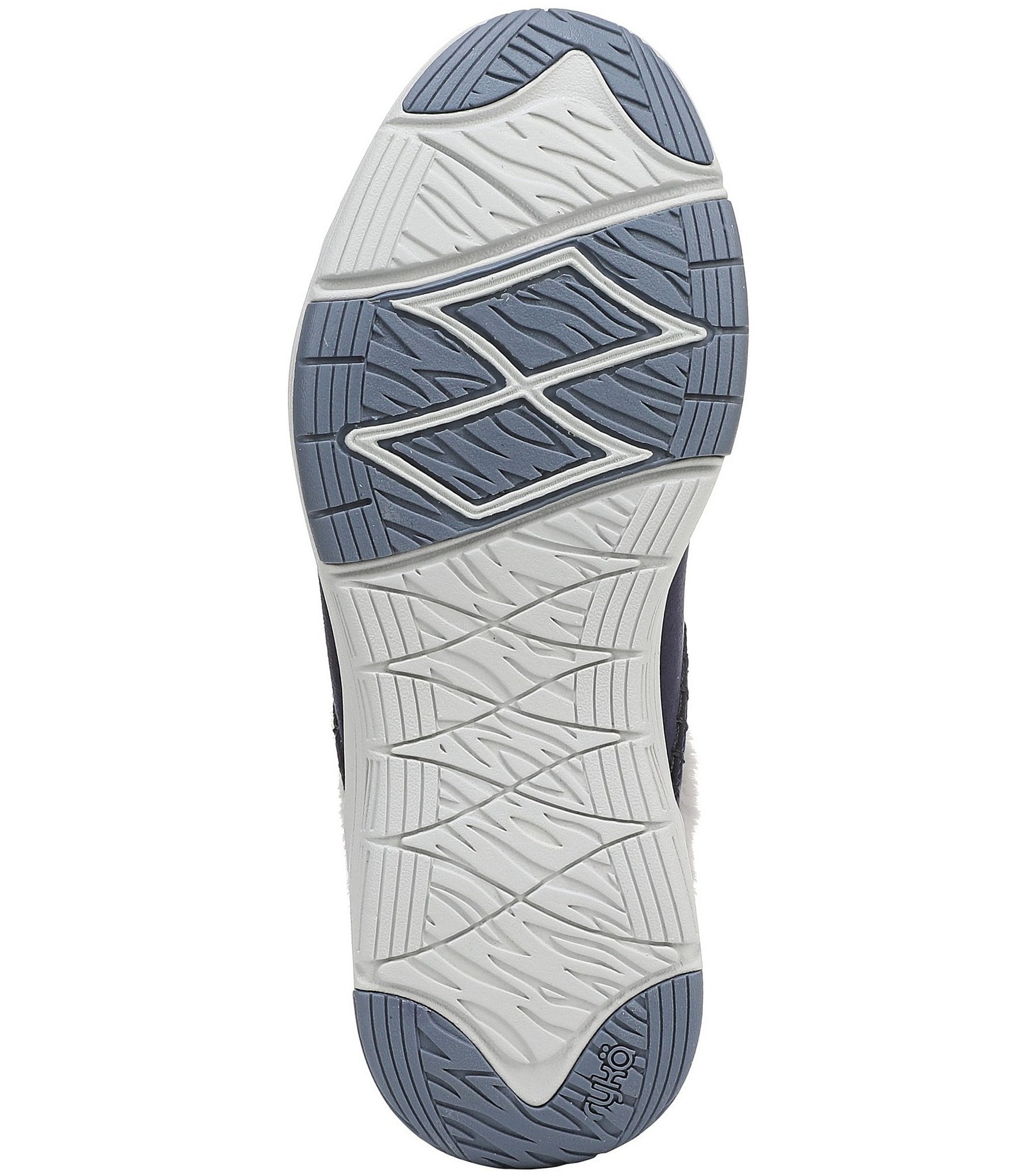 Ryka Women's Arrow Faux Fur Sherpa Collar Mule Slippers