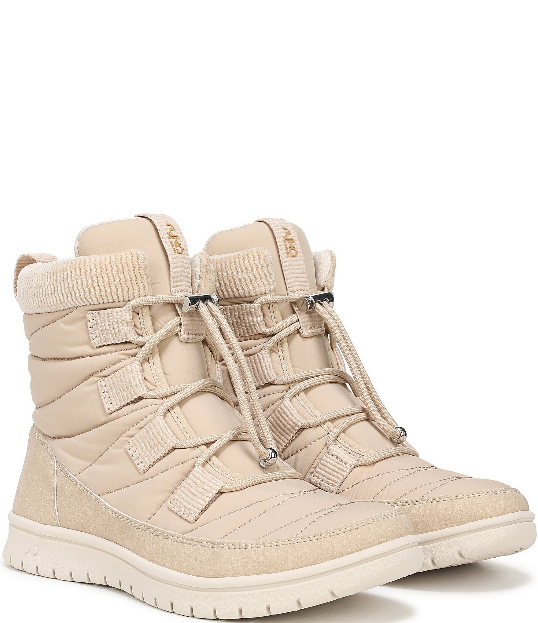 Ryka Women's Sienna Quilted Lace Up Booties