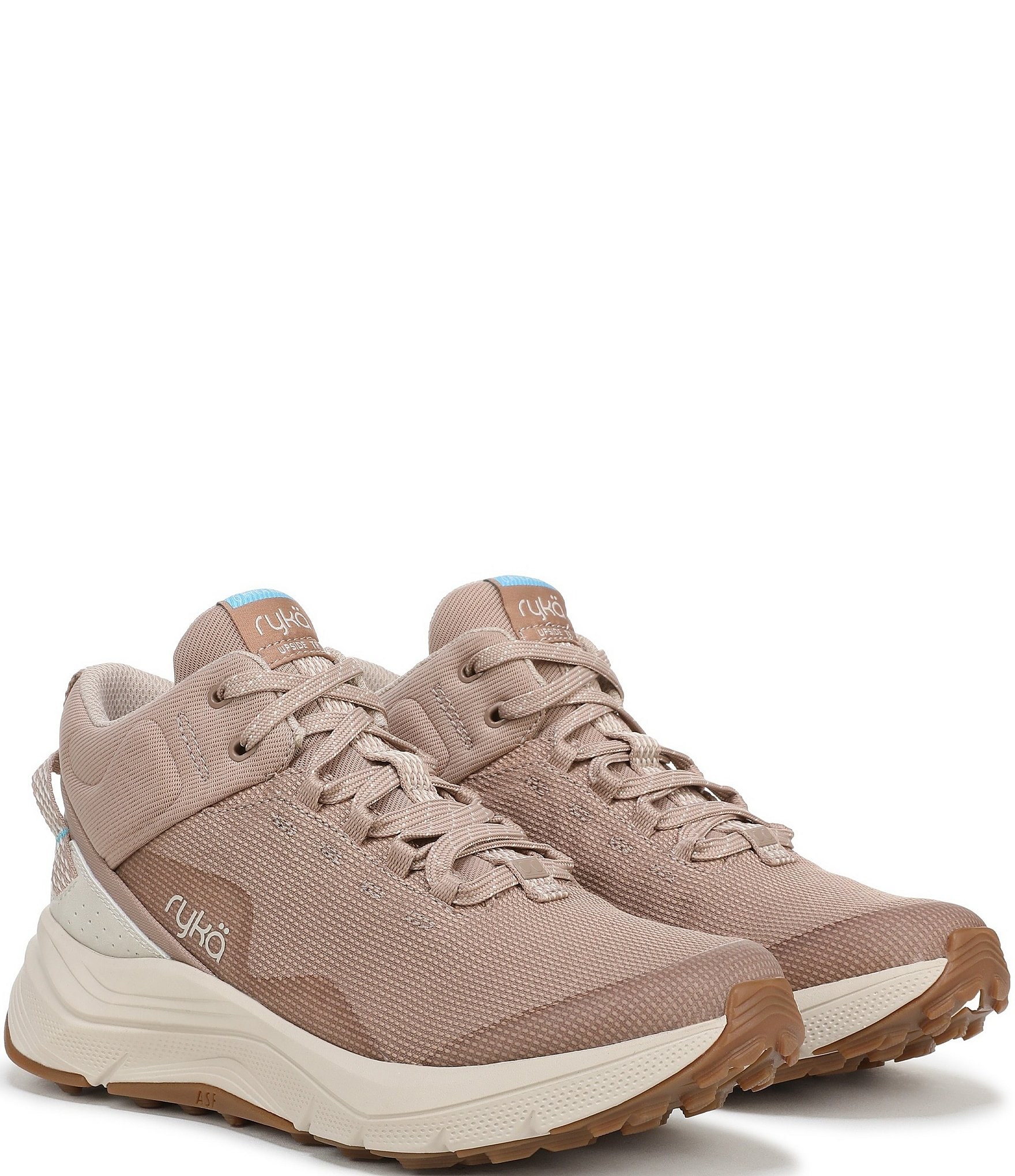 Ryka Women's Upside TR Lace Up Mesh Trail Sneaker Ankle Booties