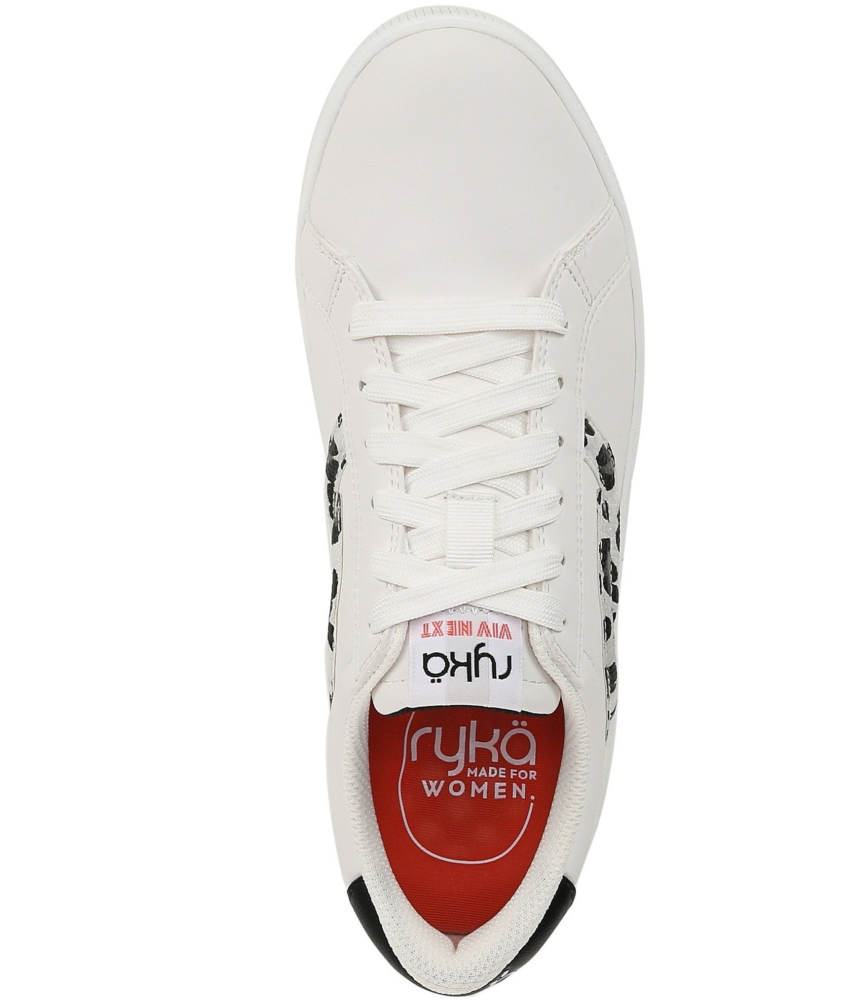 Ryka Women's Viv Next Leopard Lace Up Sneakers